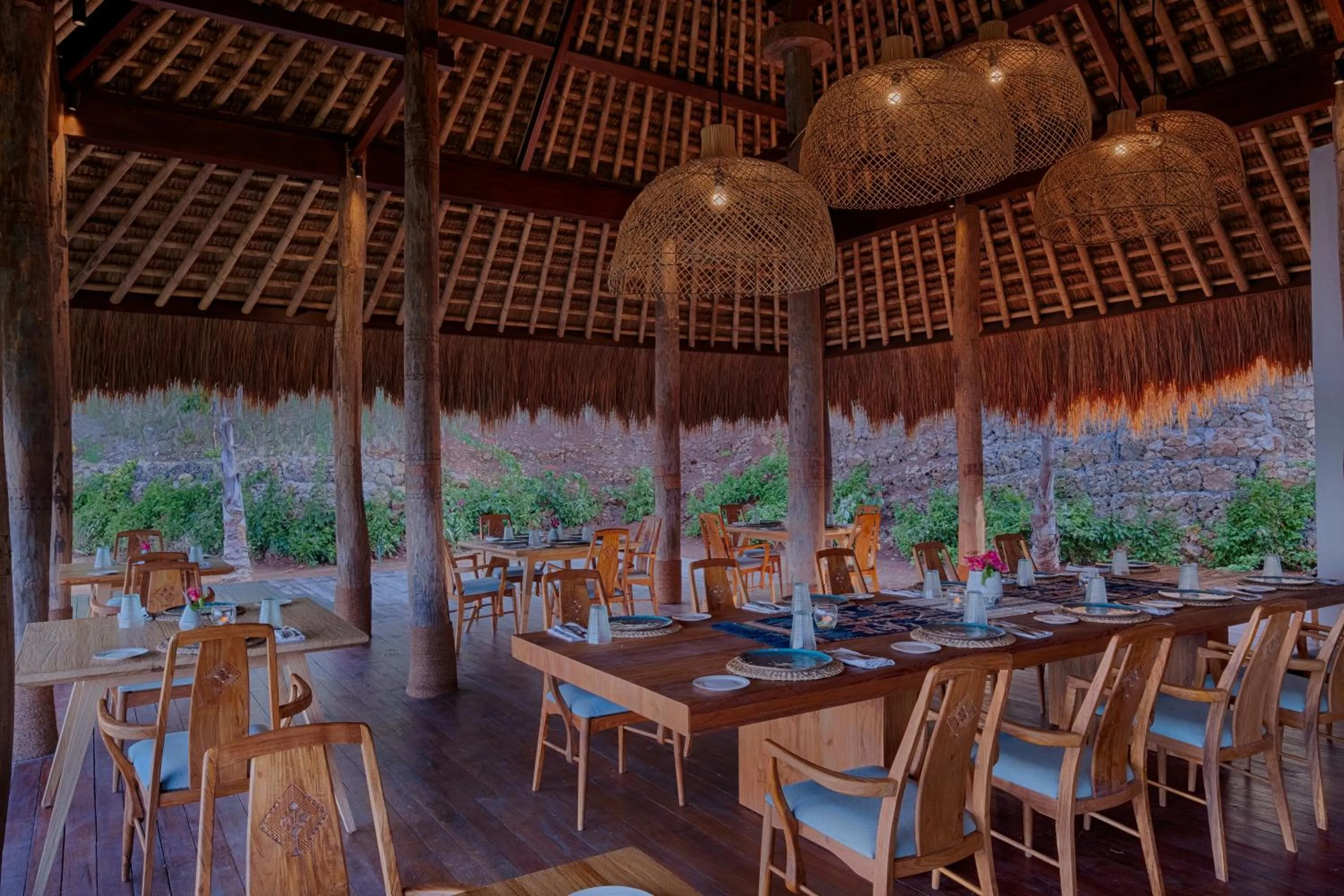 Restaurant/places to eat in Lelewatu Resort Sumba