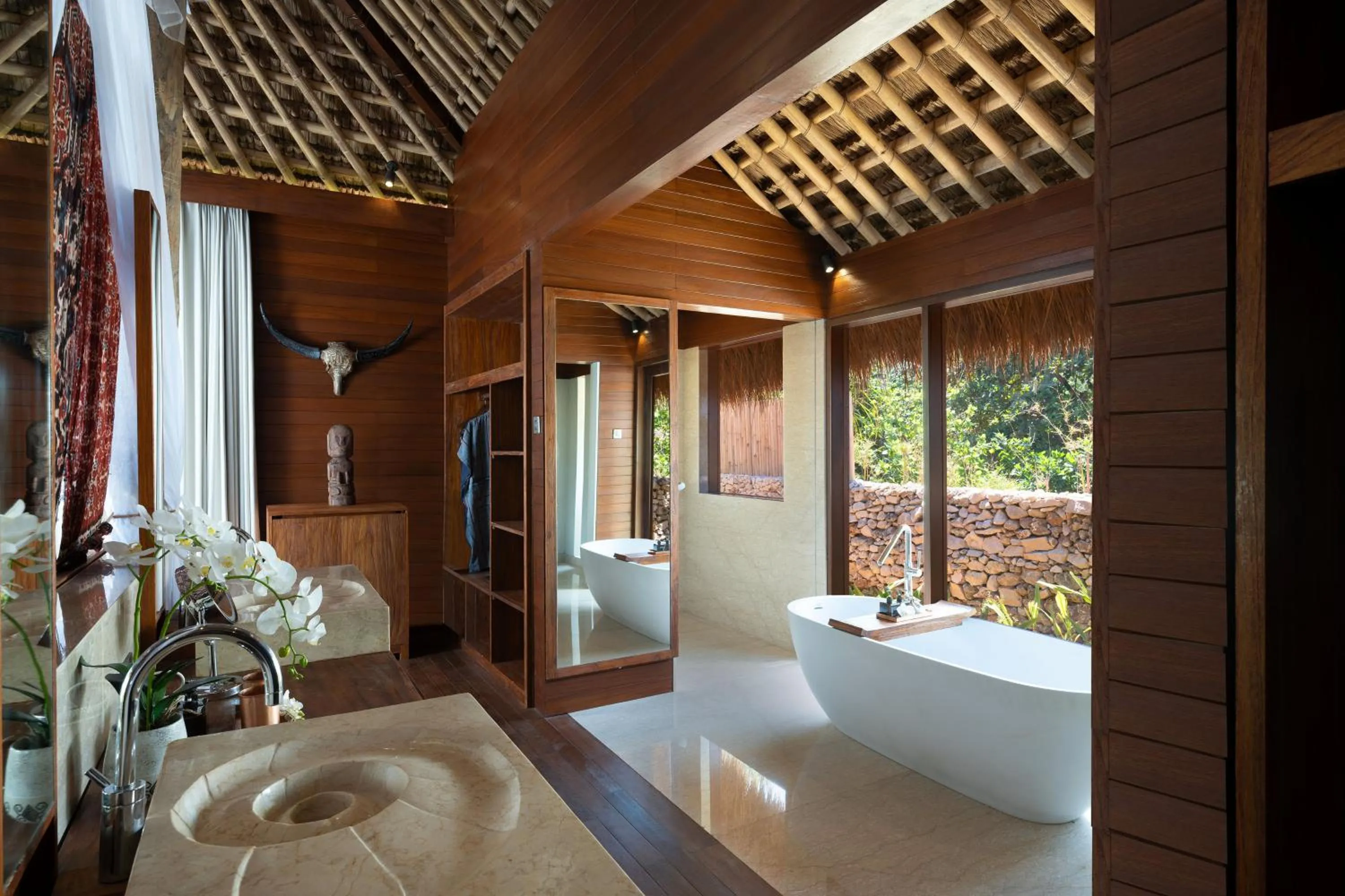 Bathroom in Lelewatu Resort Sumba