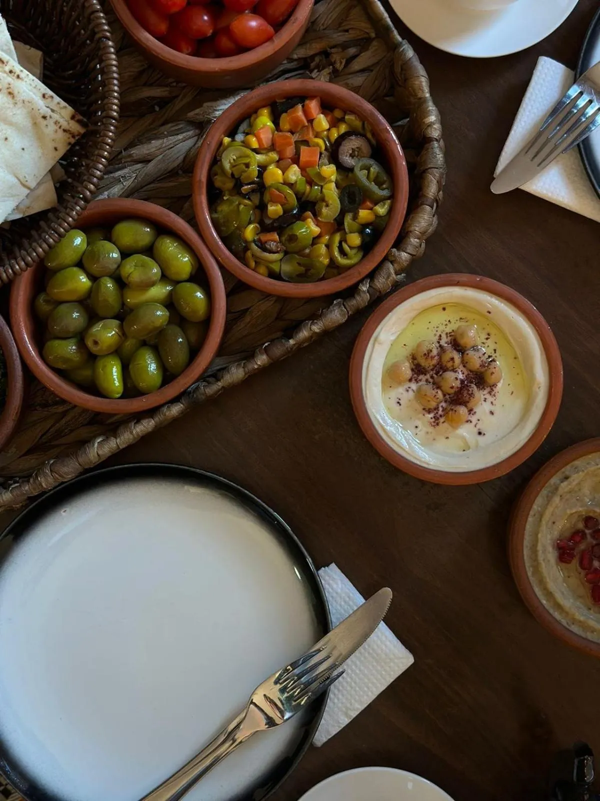 Breakfast in Amman Pasha Hotel