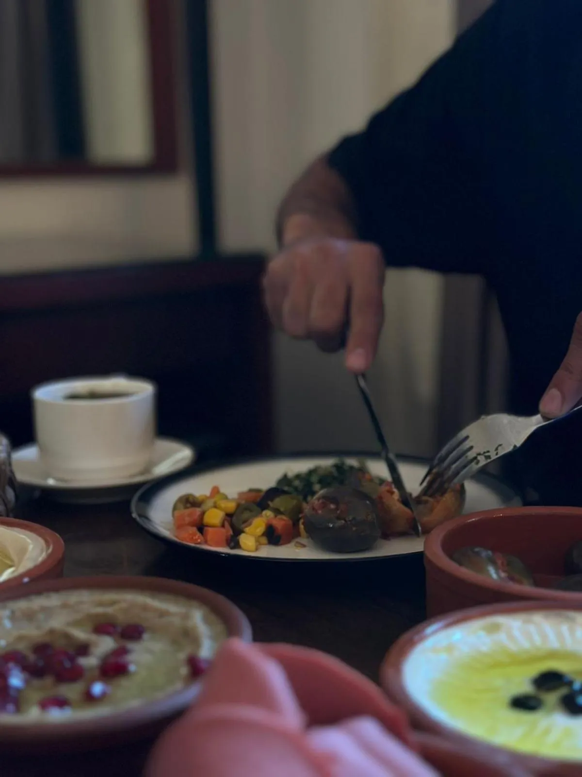 Restaurant/places to eat in Amman Pasha Hotel