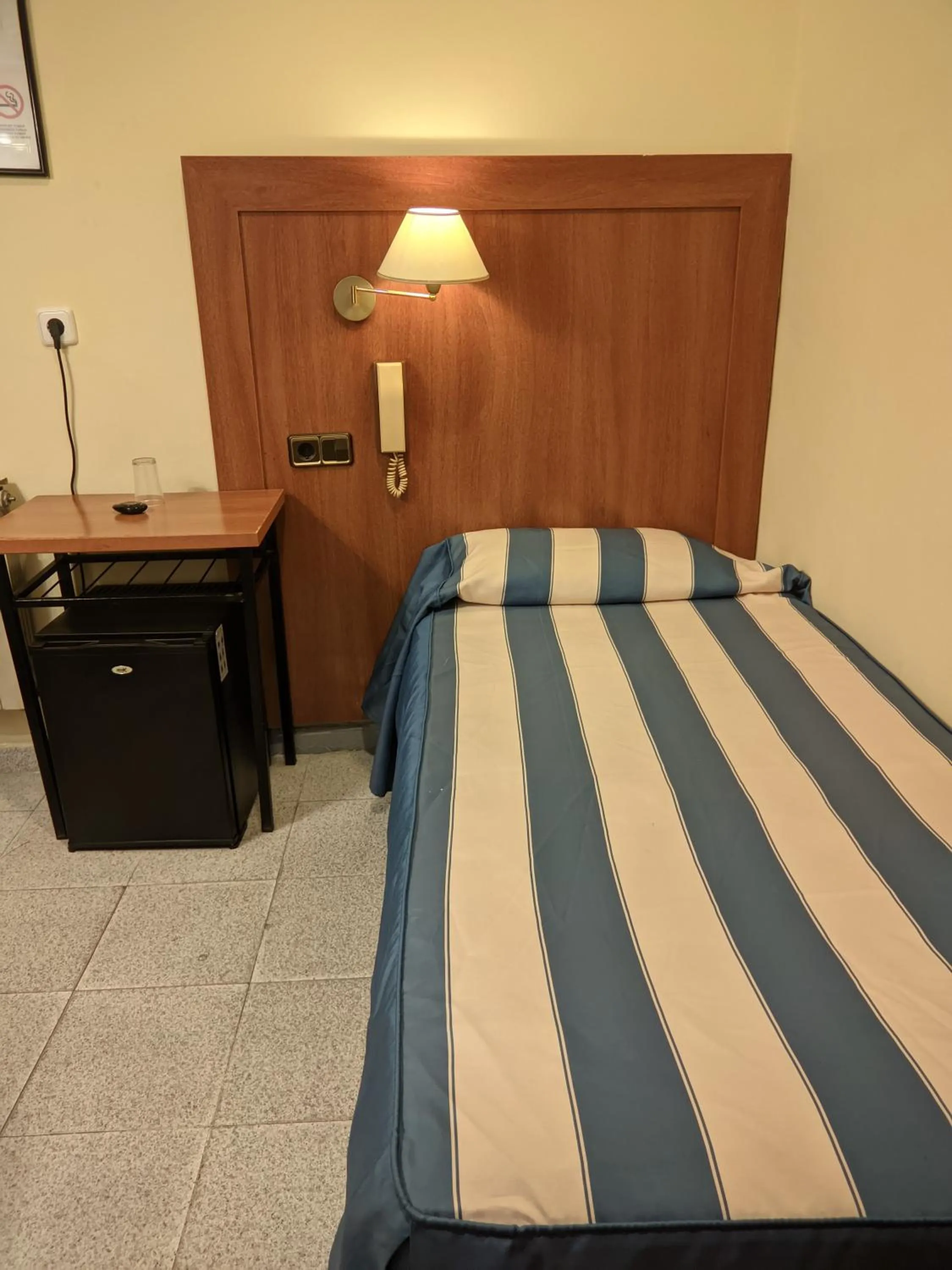 Bed in Pensión Coral