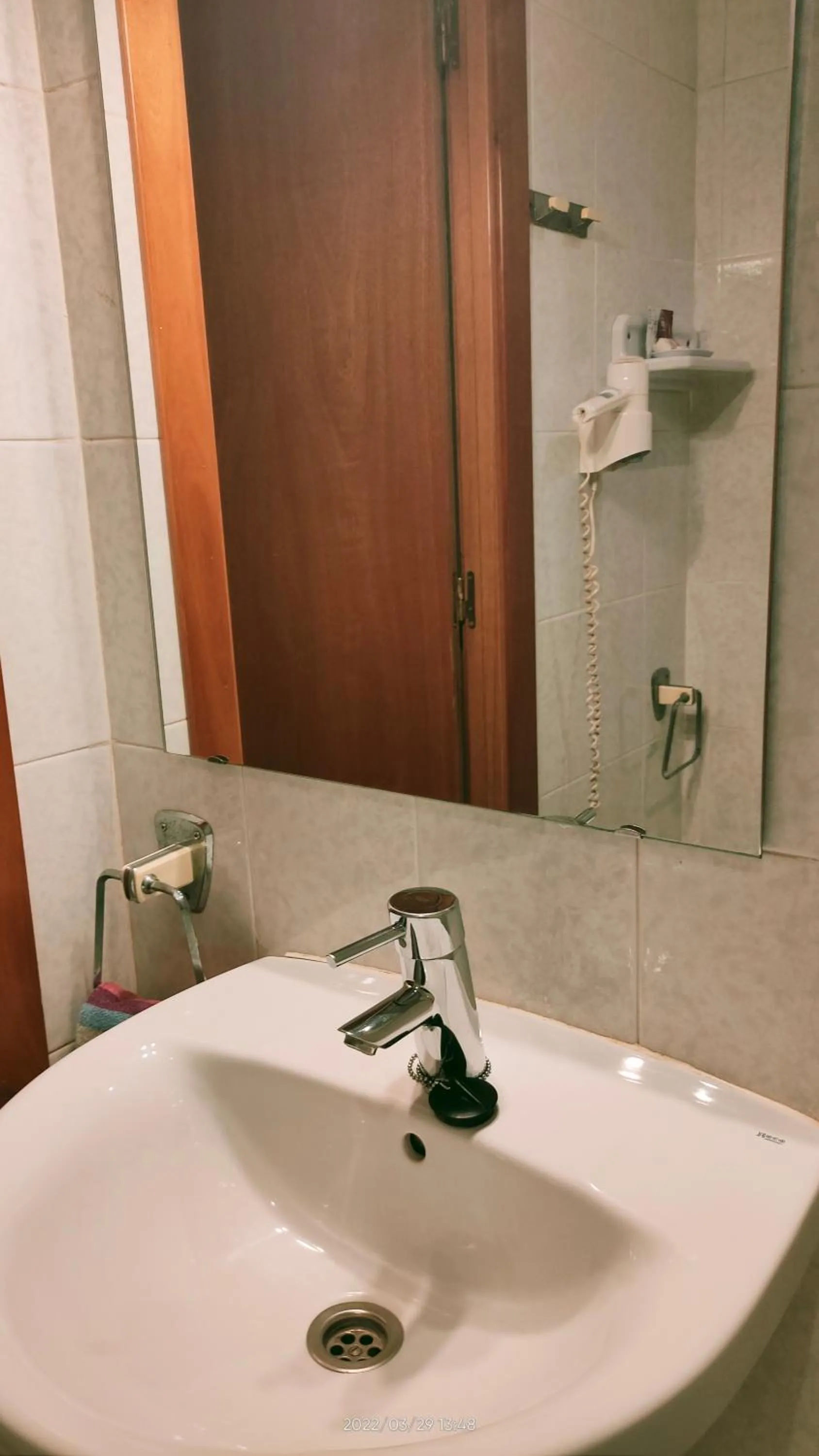 Bathroom in Pensión Coral