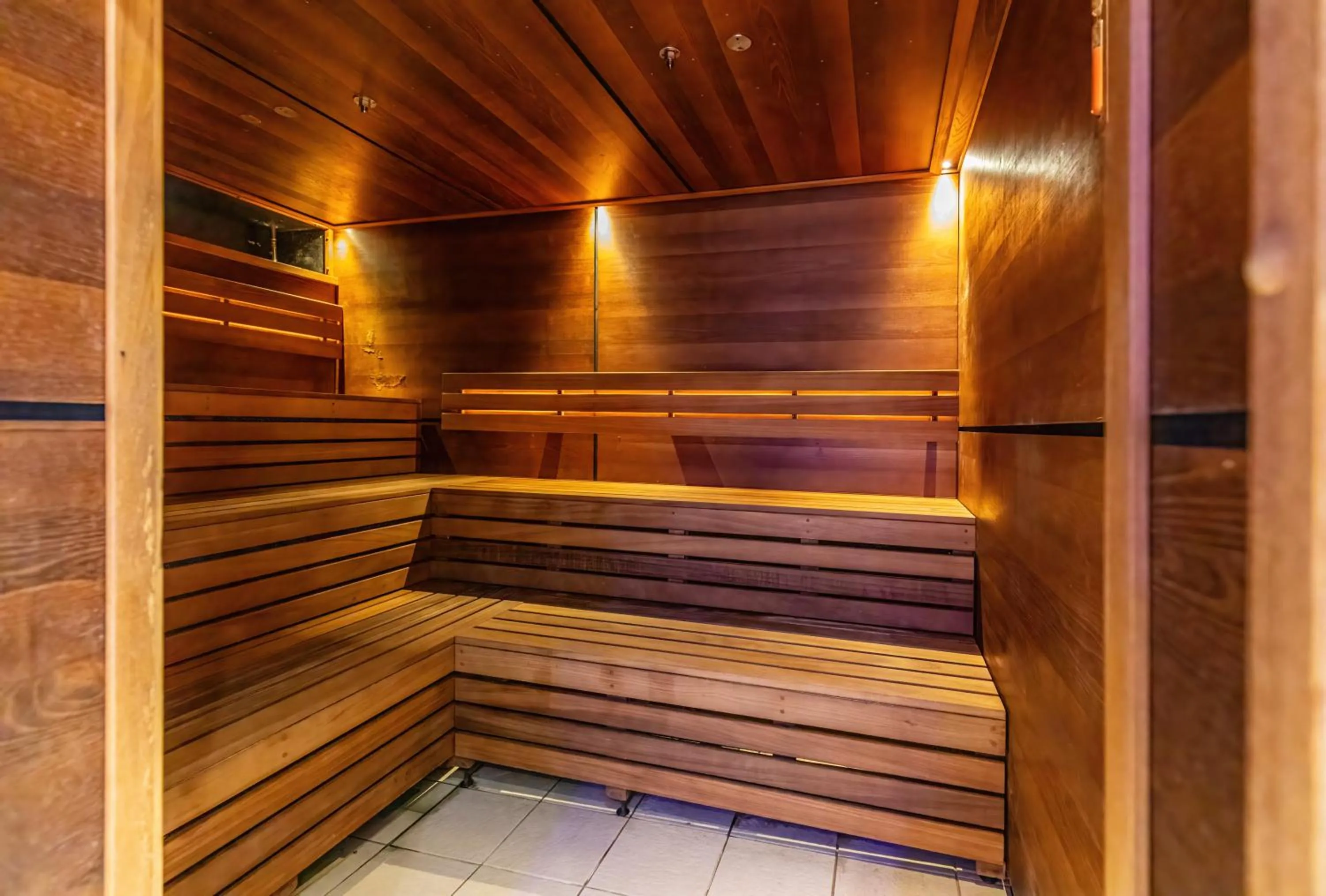 Sauna in The Lodge At Meyrick Park