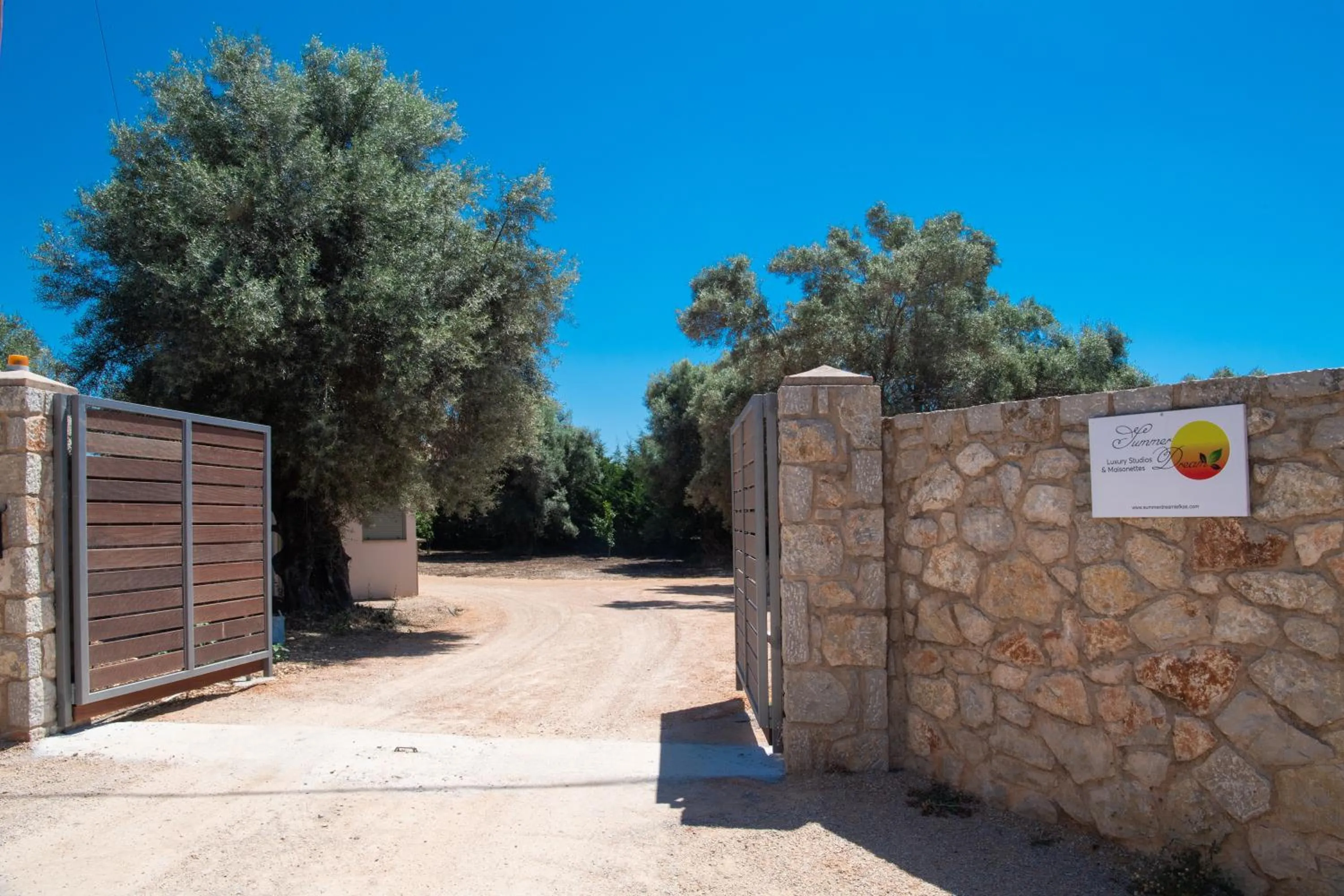 Facade/entrance in Summer Dream Lefkas