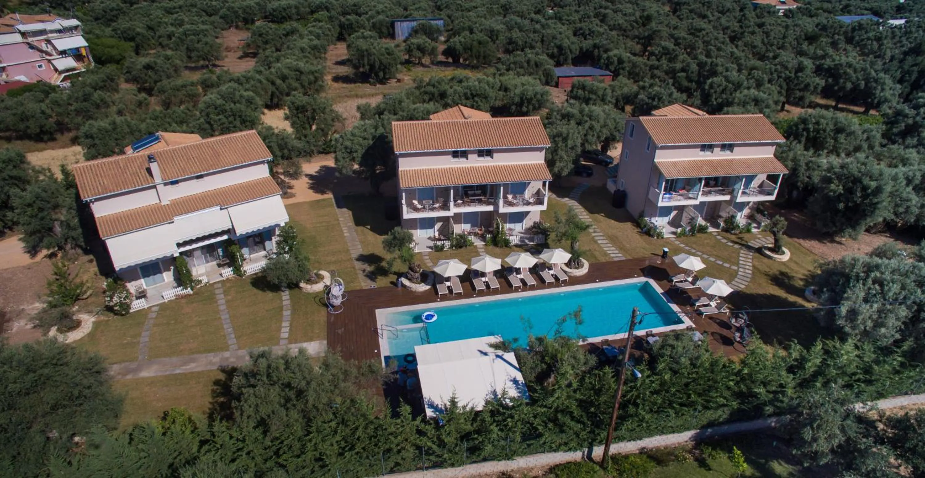 Property building in Summer Dream Lefkas