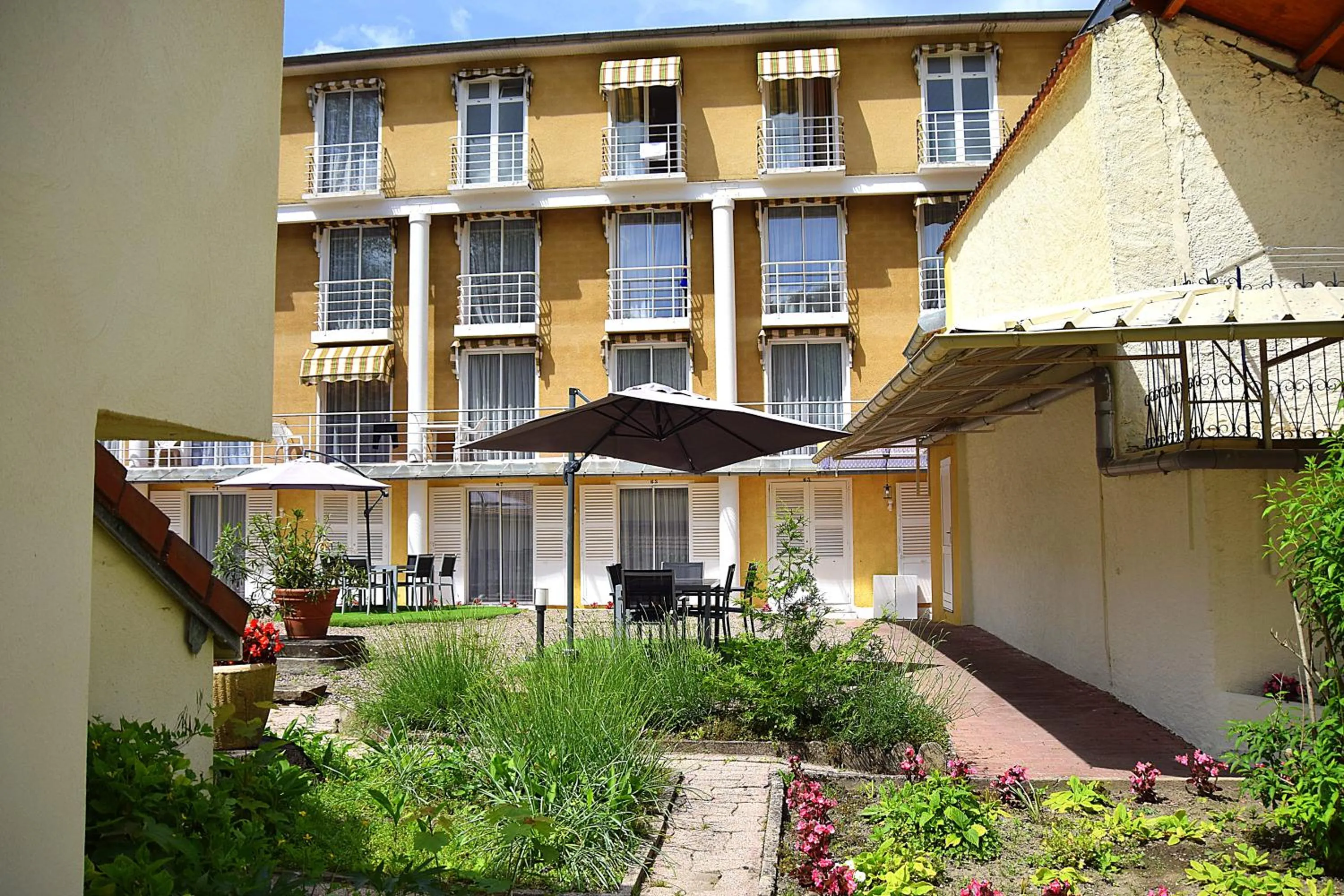 Garden in Hotel des Lauriers Roses