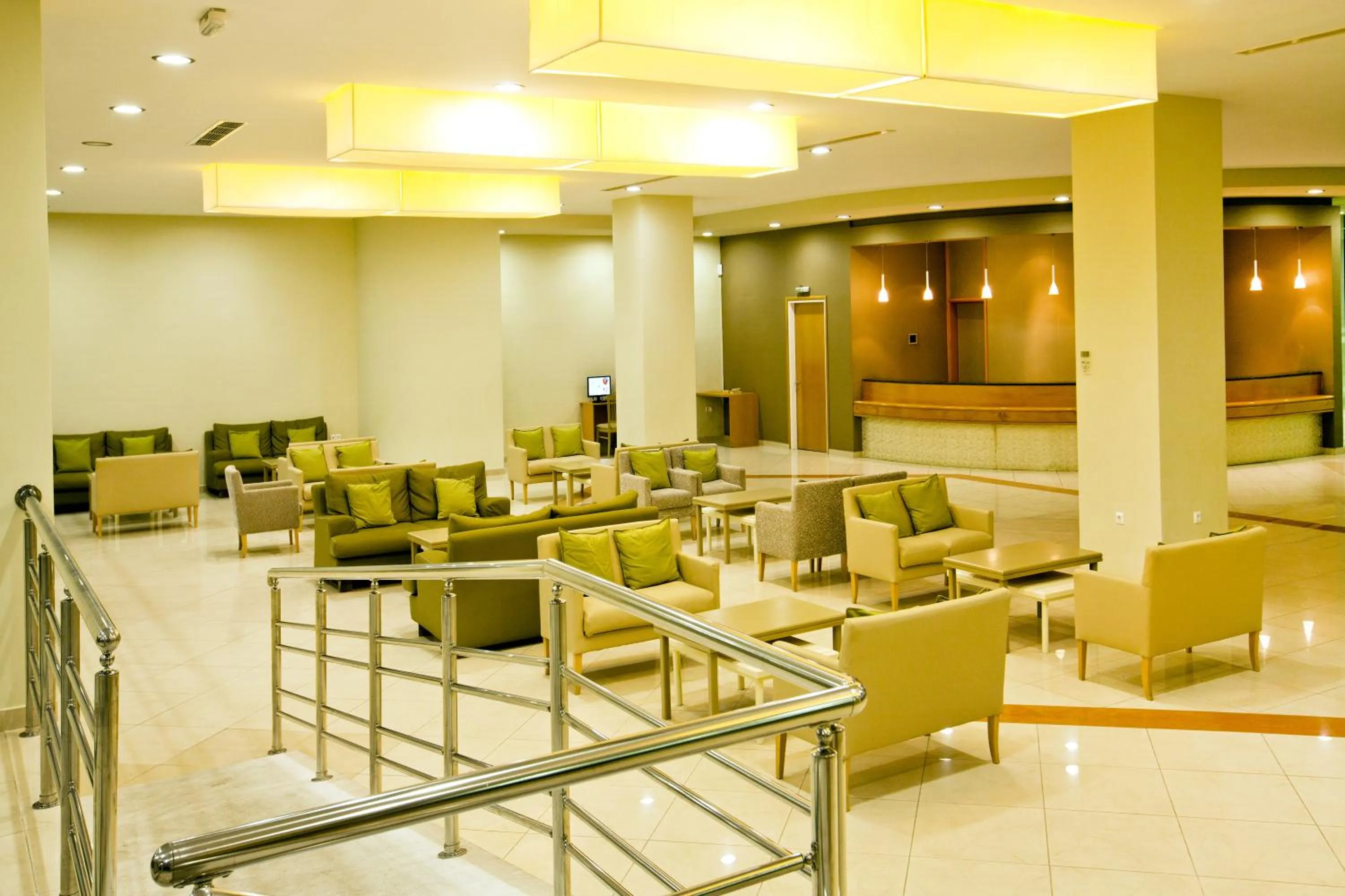 Lobby or reception in Kipriotis Maris Suites