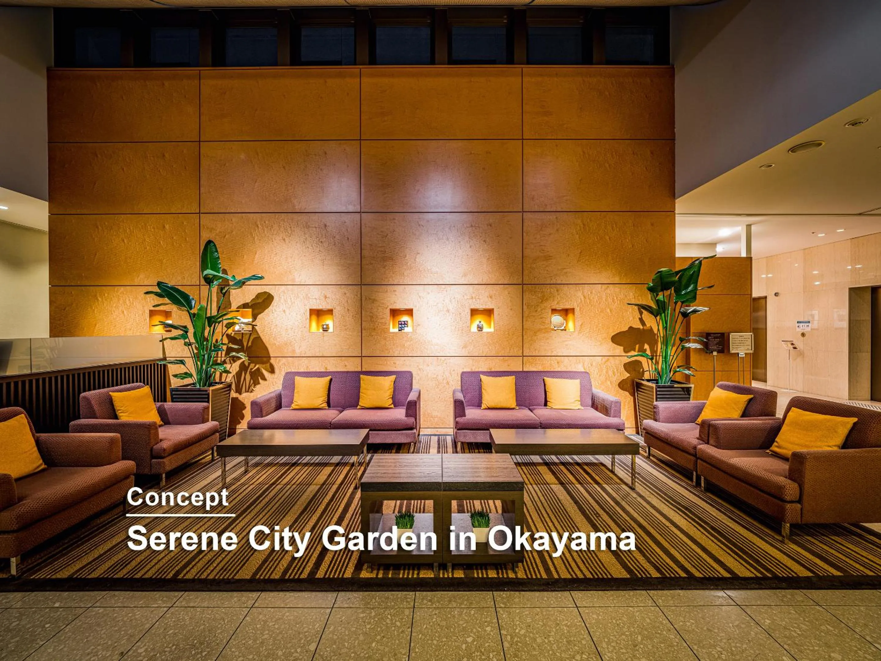 Lobby or reception in Mitsui Garden Hotel Okayama