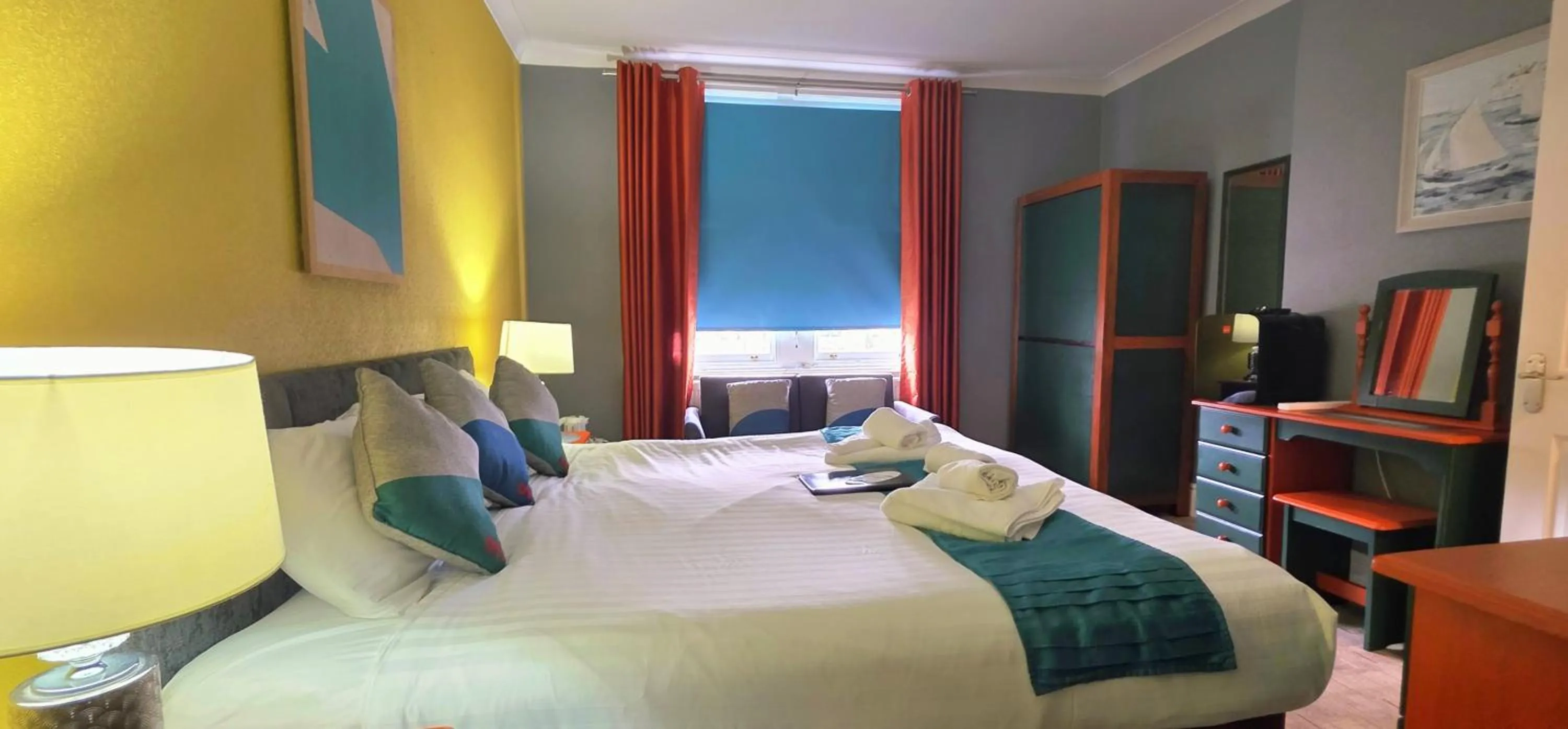 Bed in Yardley Manor Hotel