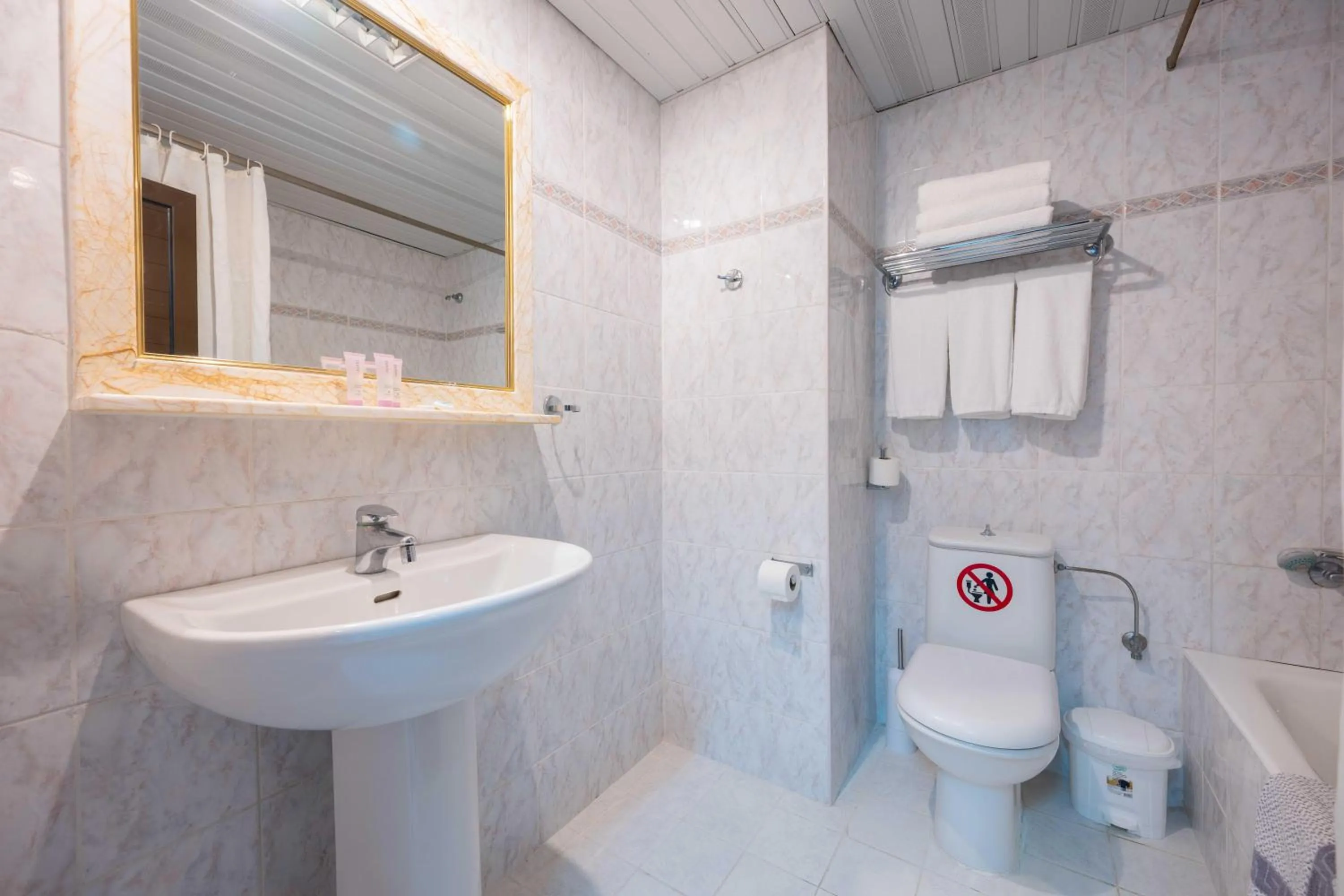 Bathroom in Orion Hotel