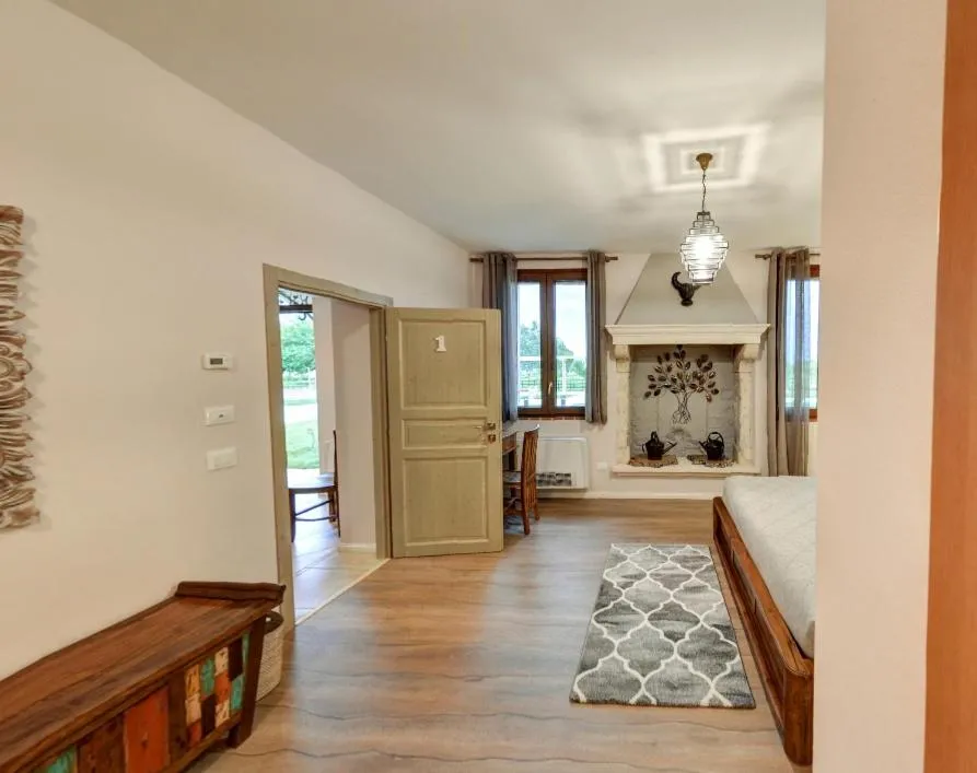 Photo of the whole room, Bed in Agriturismo CAMPANELLA