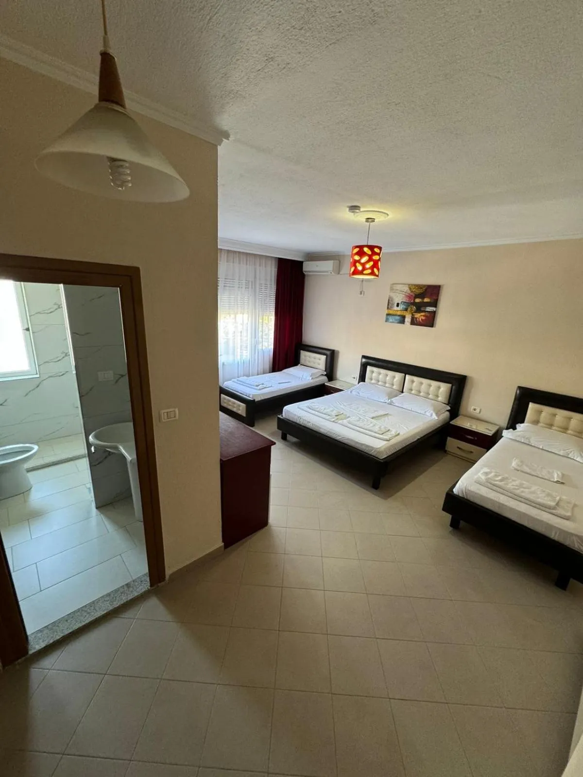 Bed in Hotel Freskia