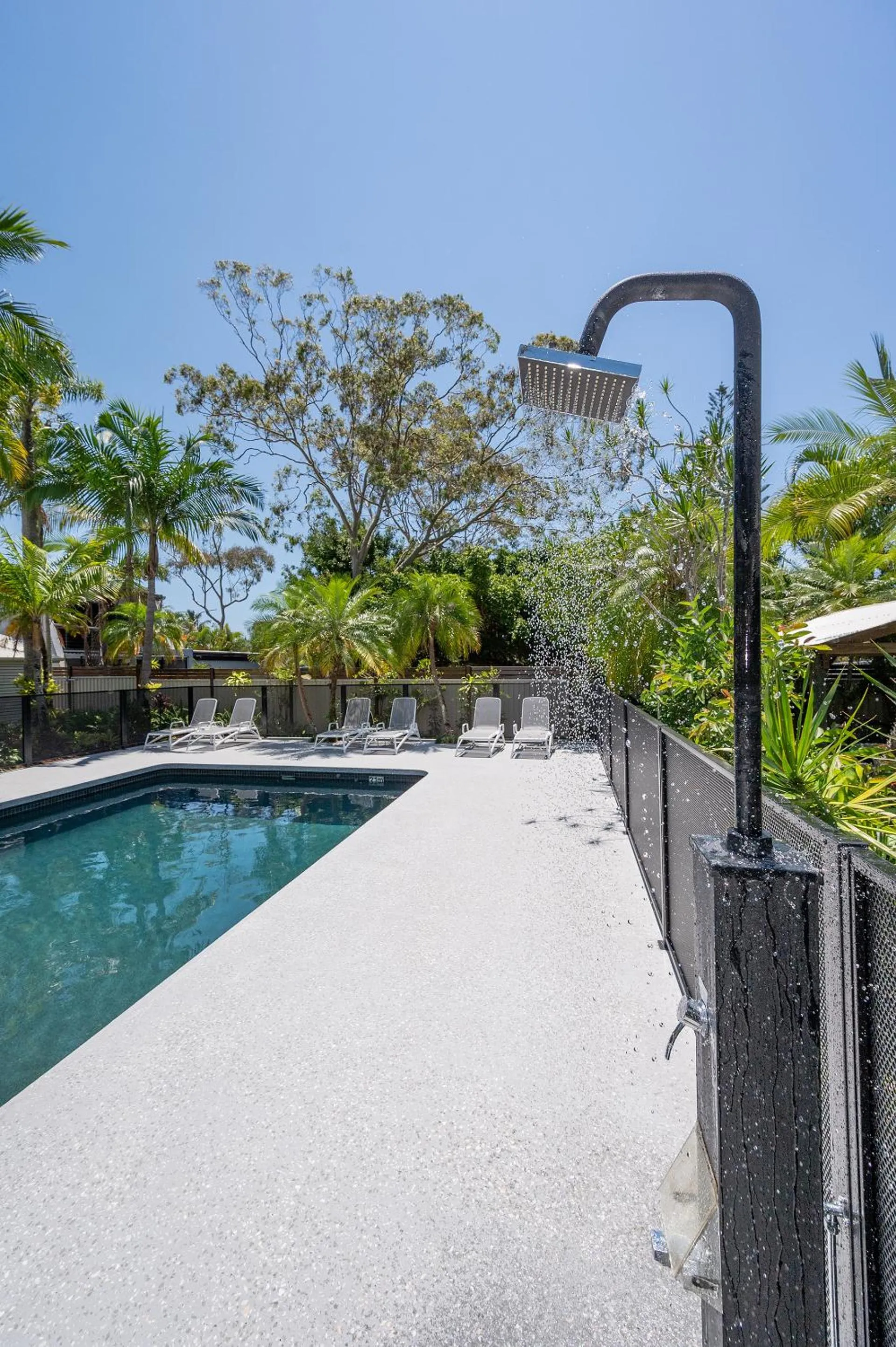 Shower in Caribbean Noosa