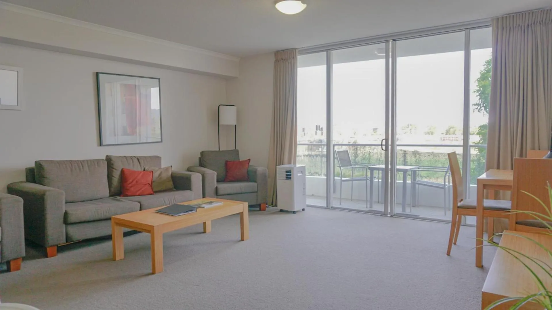 Living room in Horton Apartments