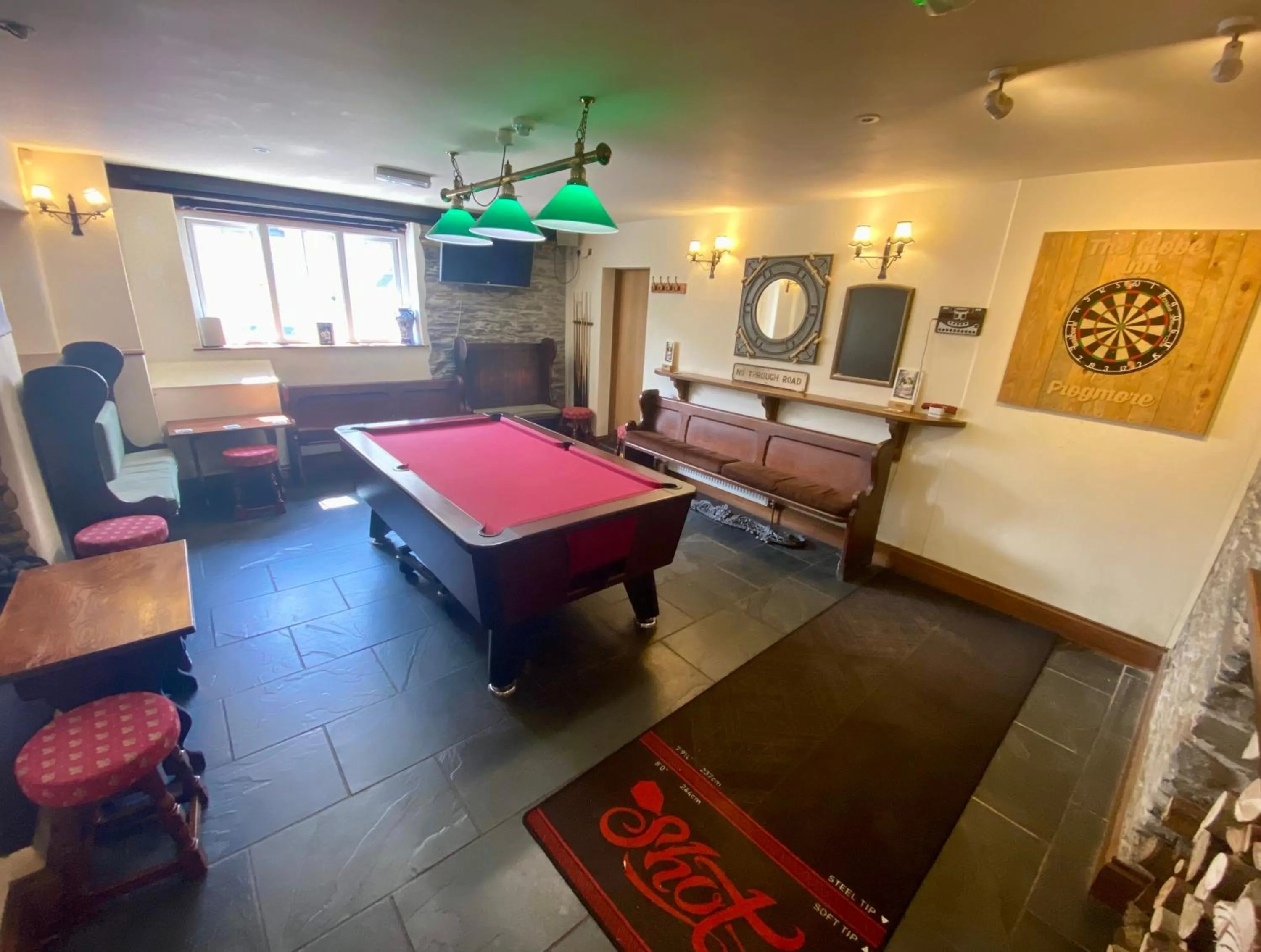 Game Room in The Globe Inn