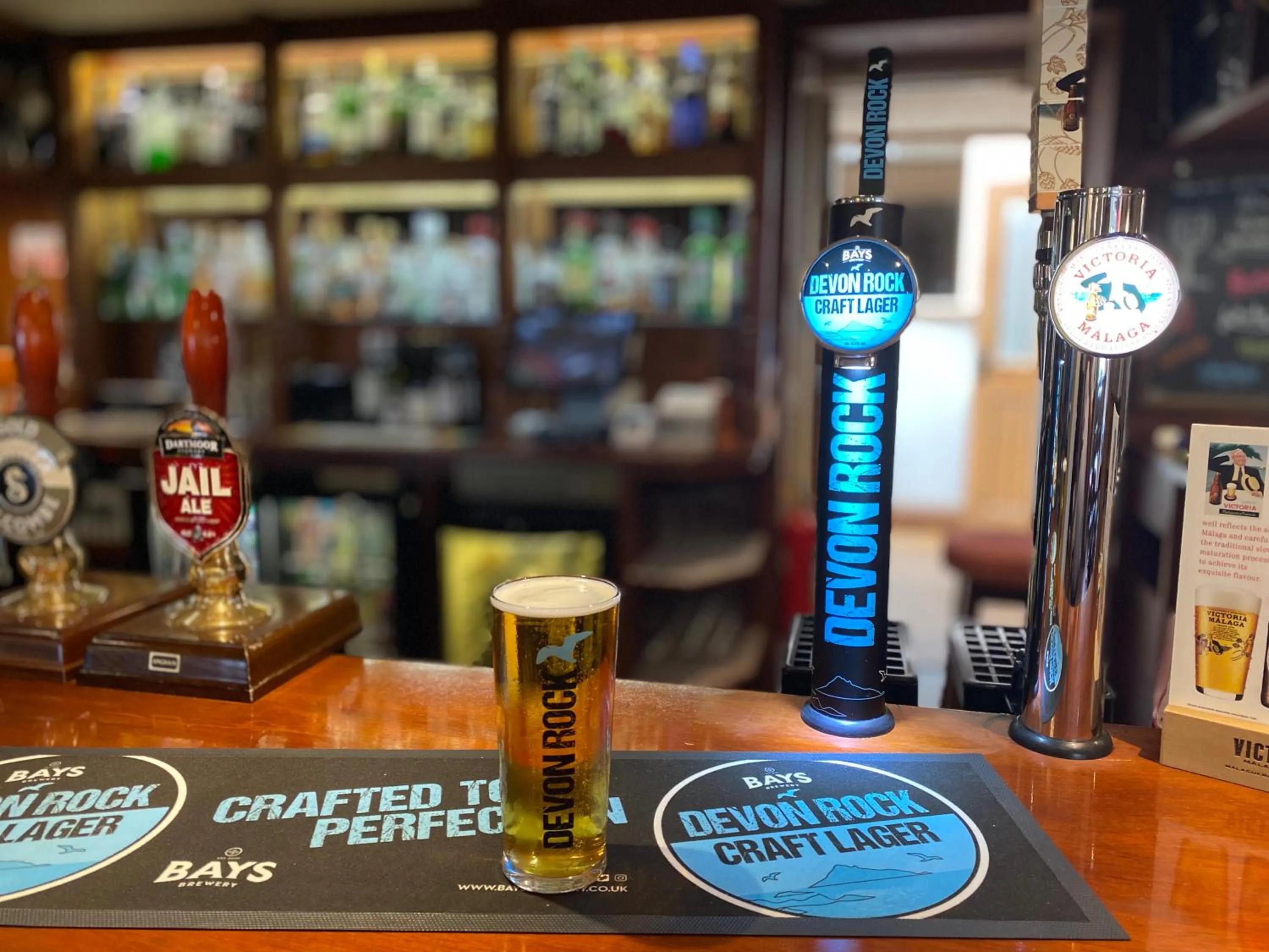 Food and drinks in The Globe Inn