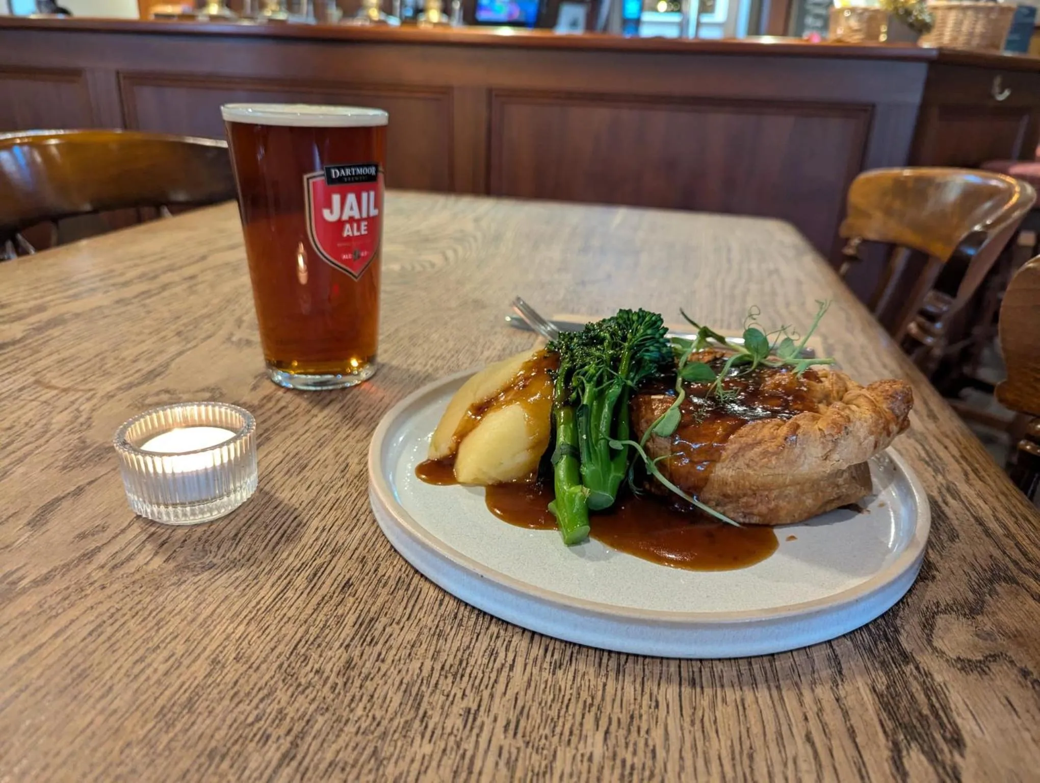 Food and drinks in The Globe Inn