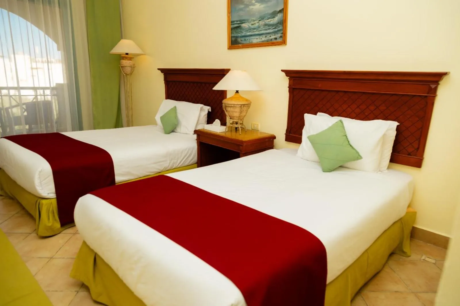 Bed in Sun & Sea Hotel and Aqua Park - Hurghada