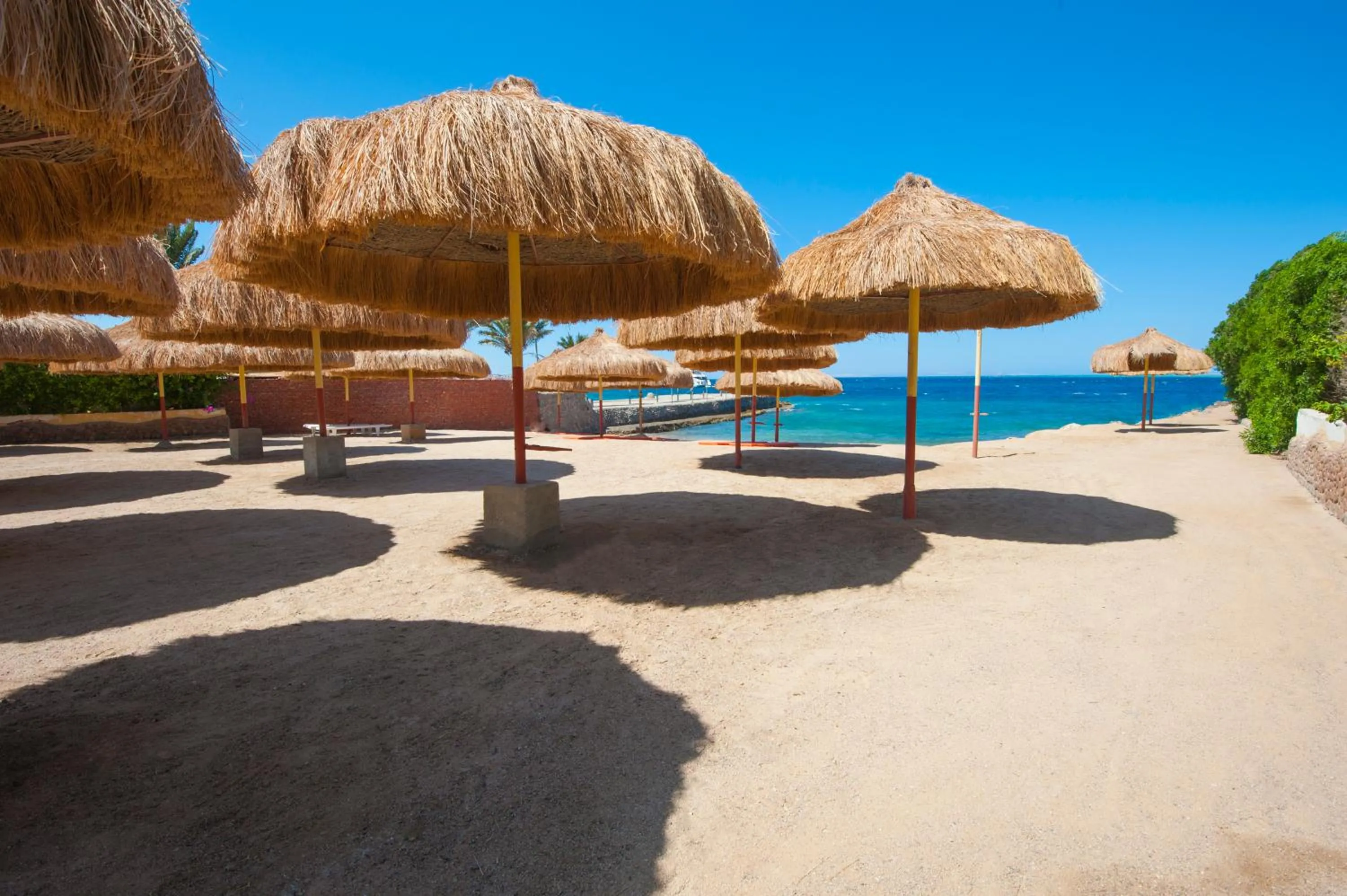 Beach in Sun & Sea Hotel and Aqua Park - Hurghada