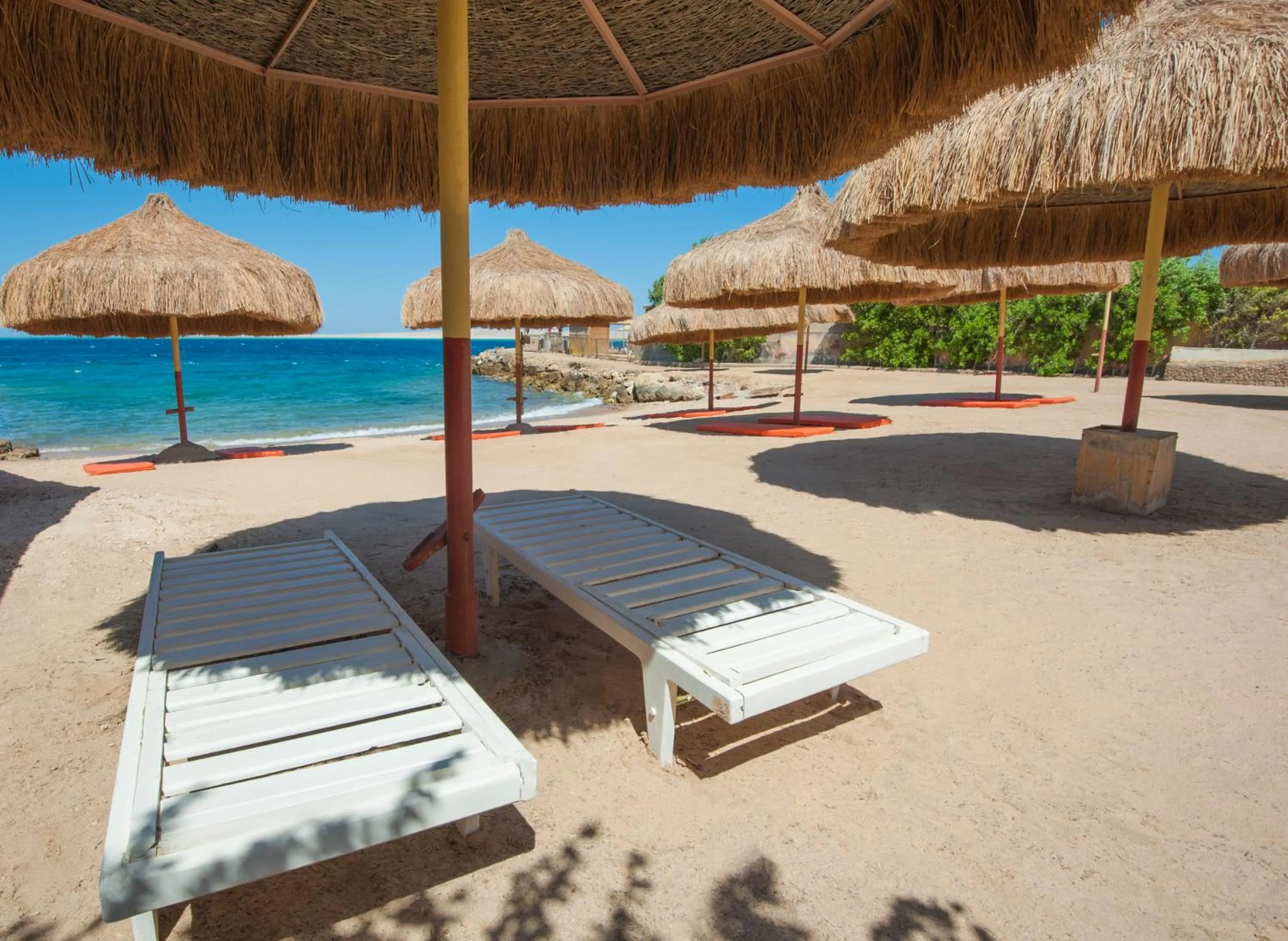 Beach in Sun & Sea Hotel and Aqua Park - Hurghada