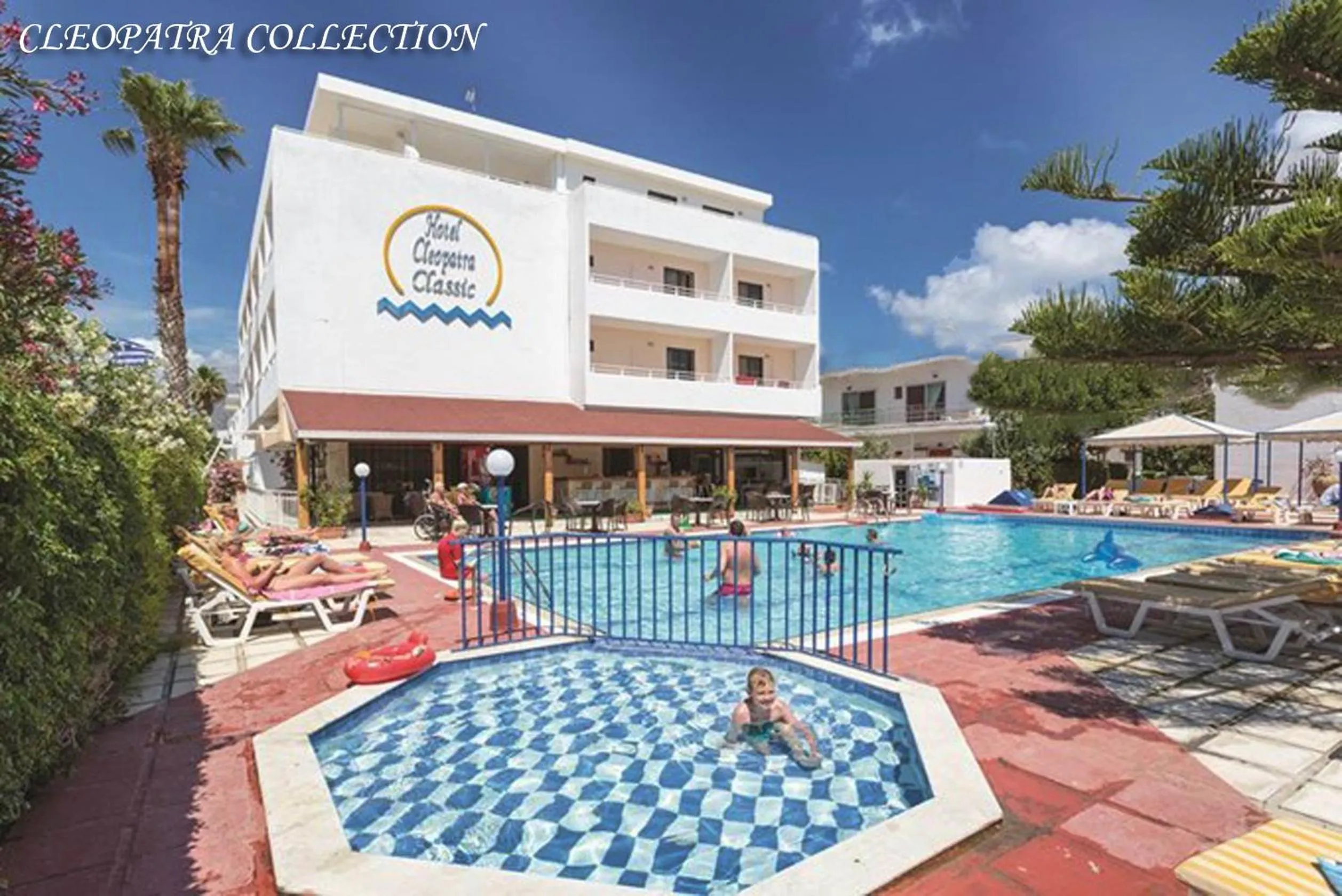 Patio in Cleopatra Classic Hotel