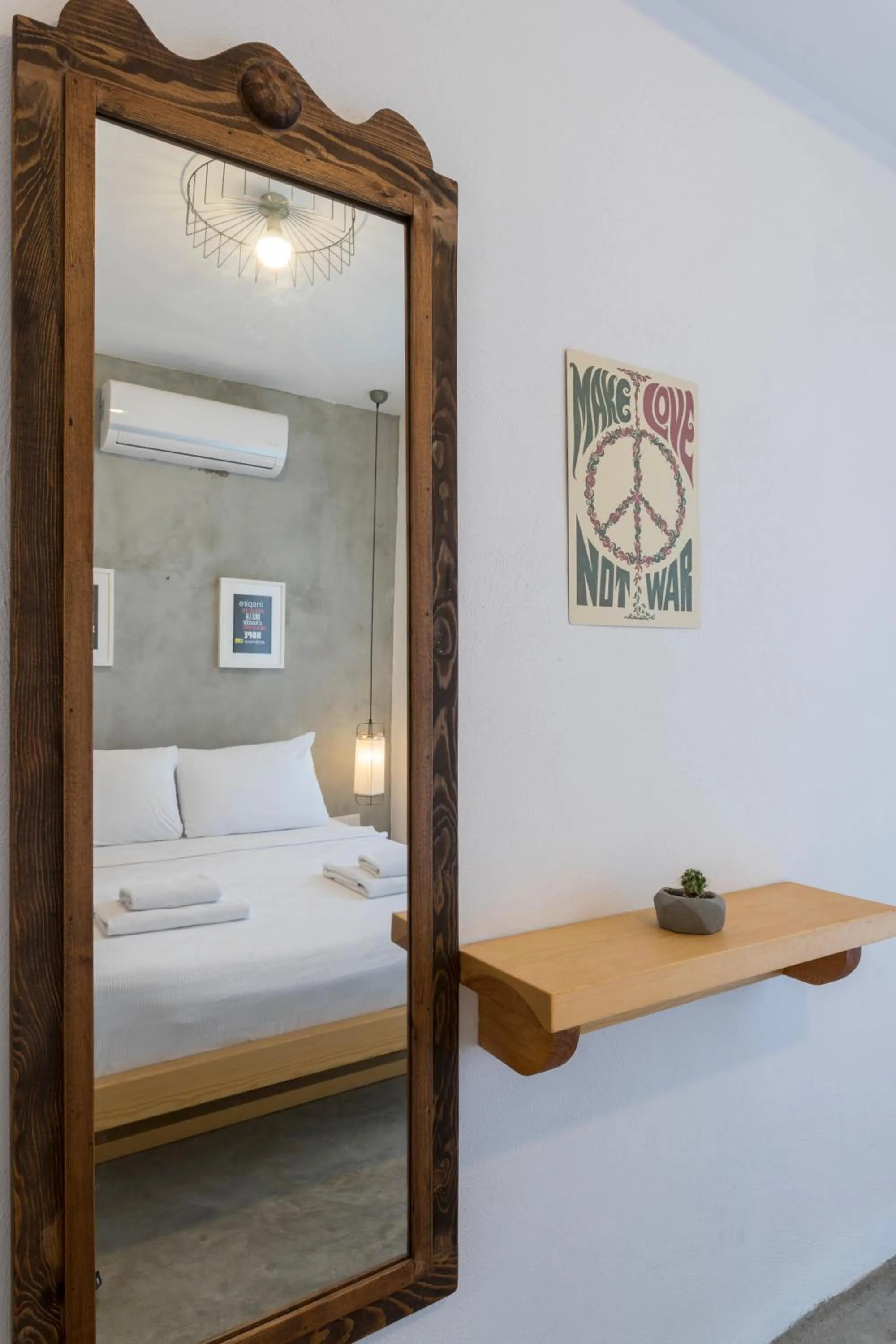 Bedroom, Bed in Daphnis Hotel