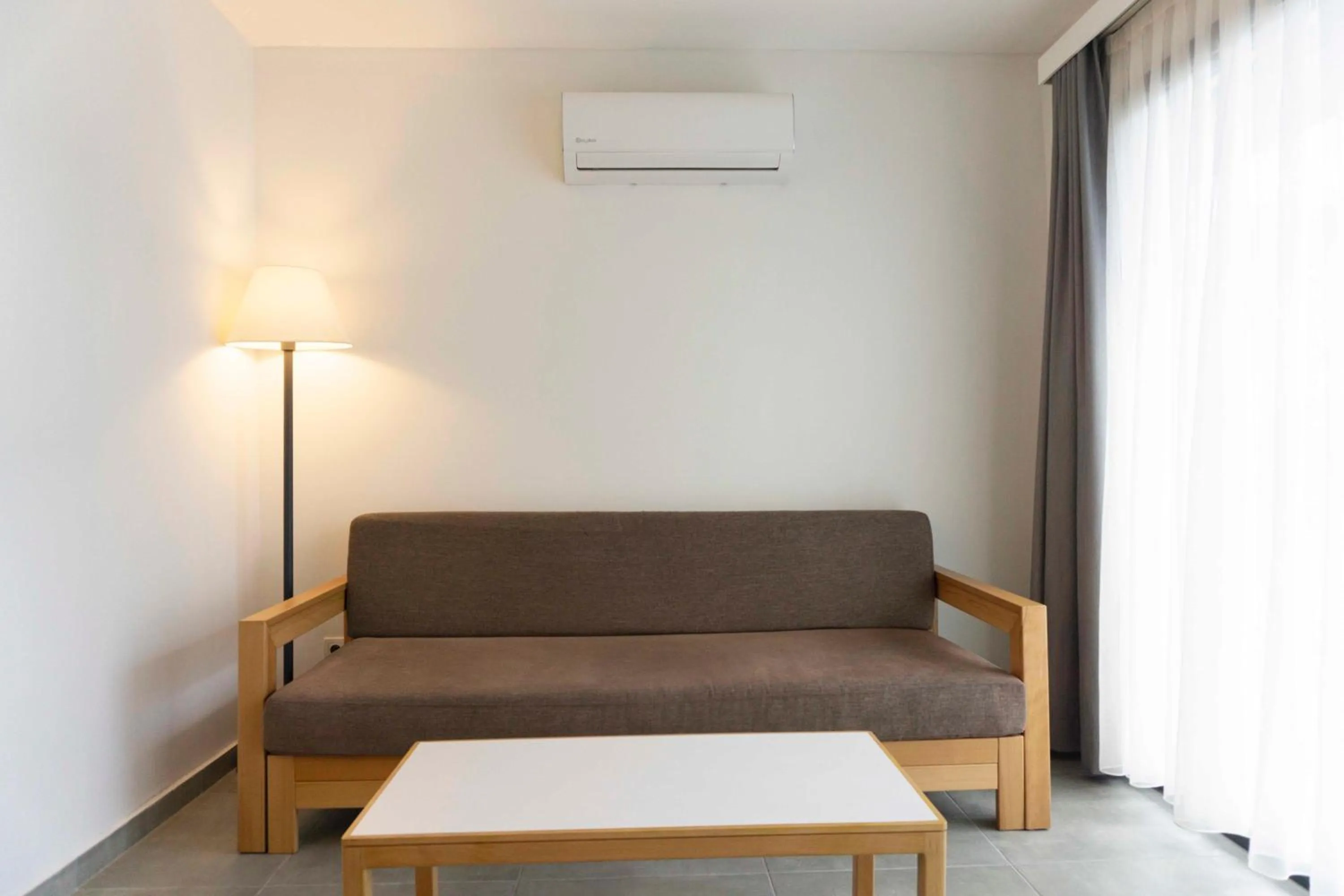 Seating area in Daphnis Hotel