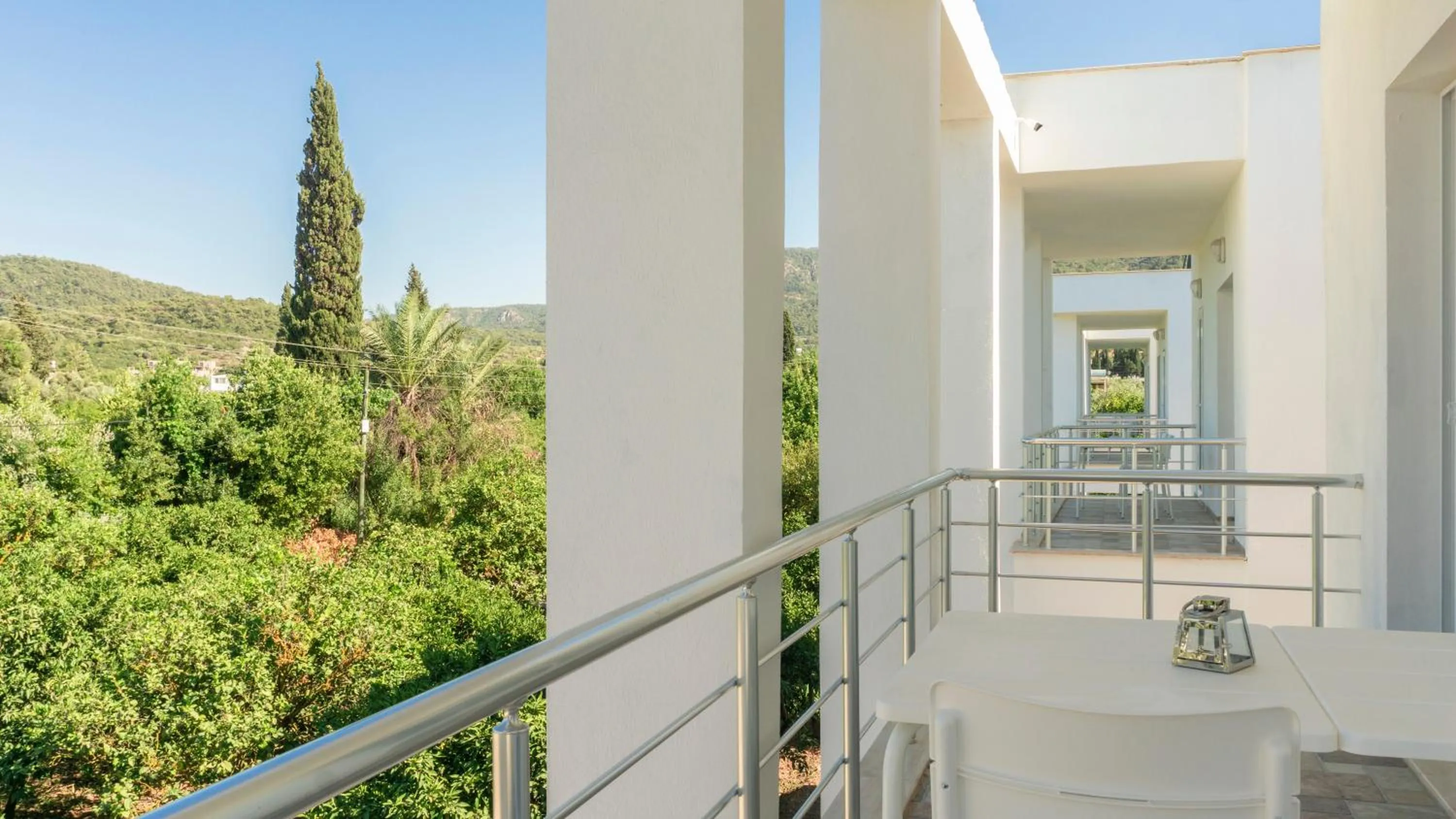 Balcony/Terrace in Daphnis Hotel