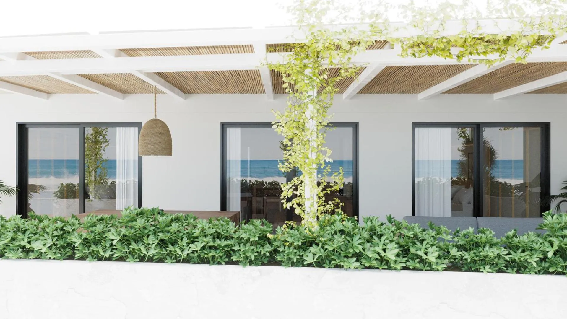 Facade/entrance in Daphnis Hotel