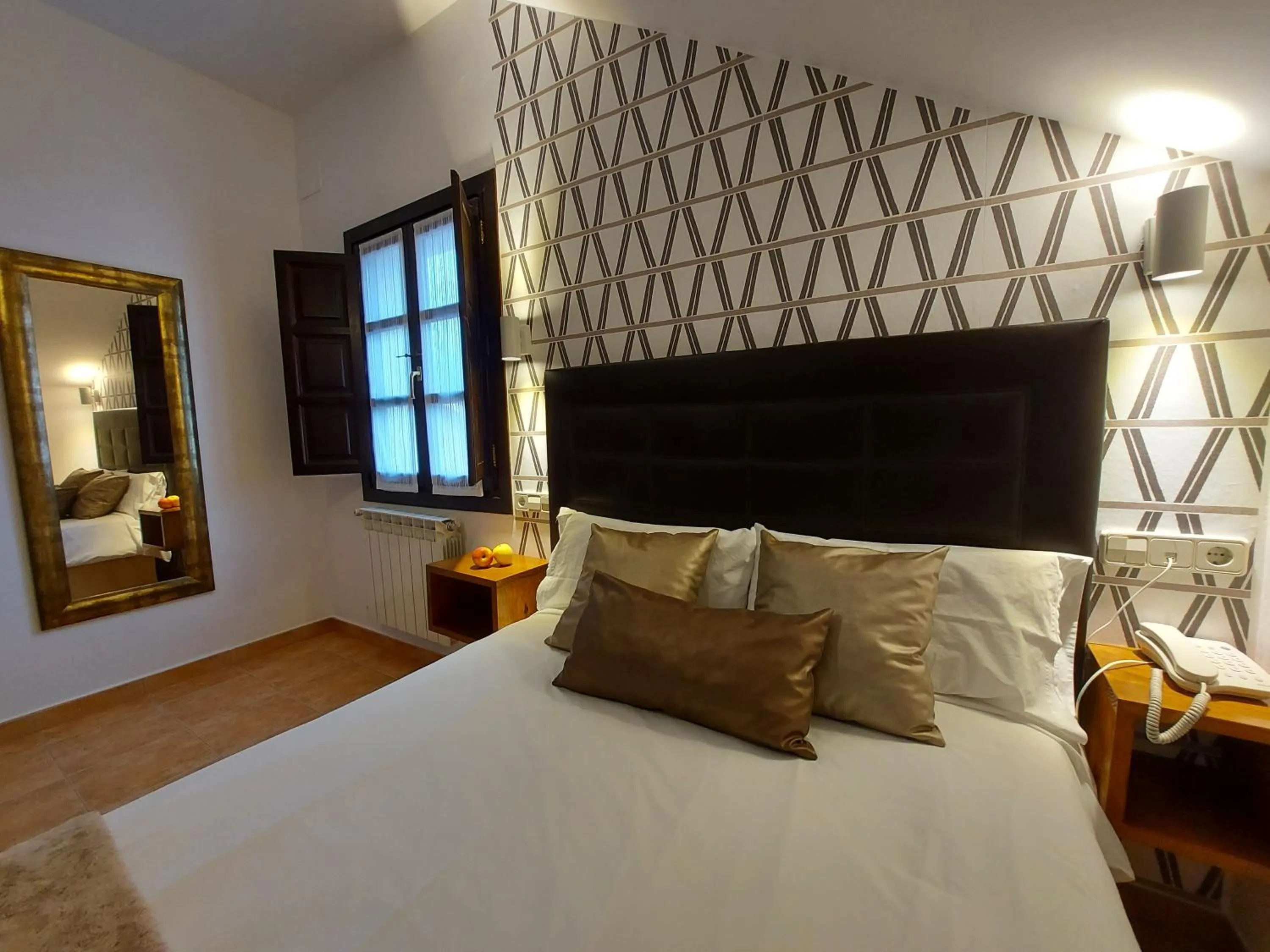 Bed in Hotel Rural Entremontes