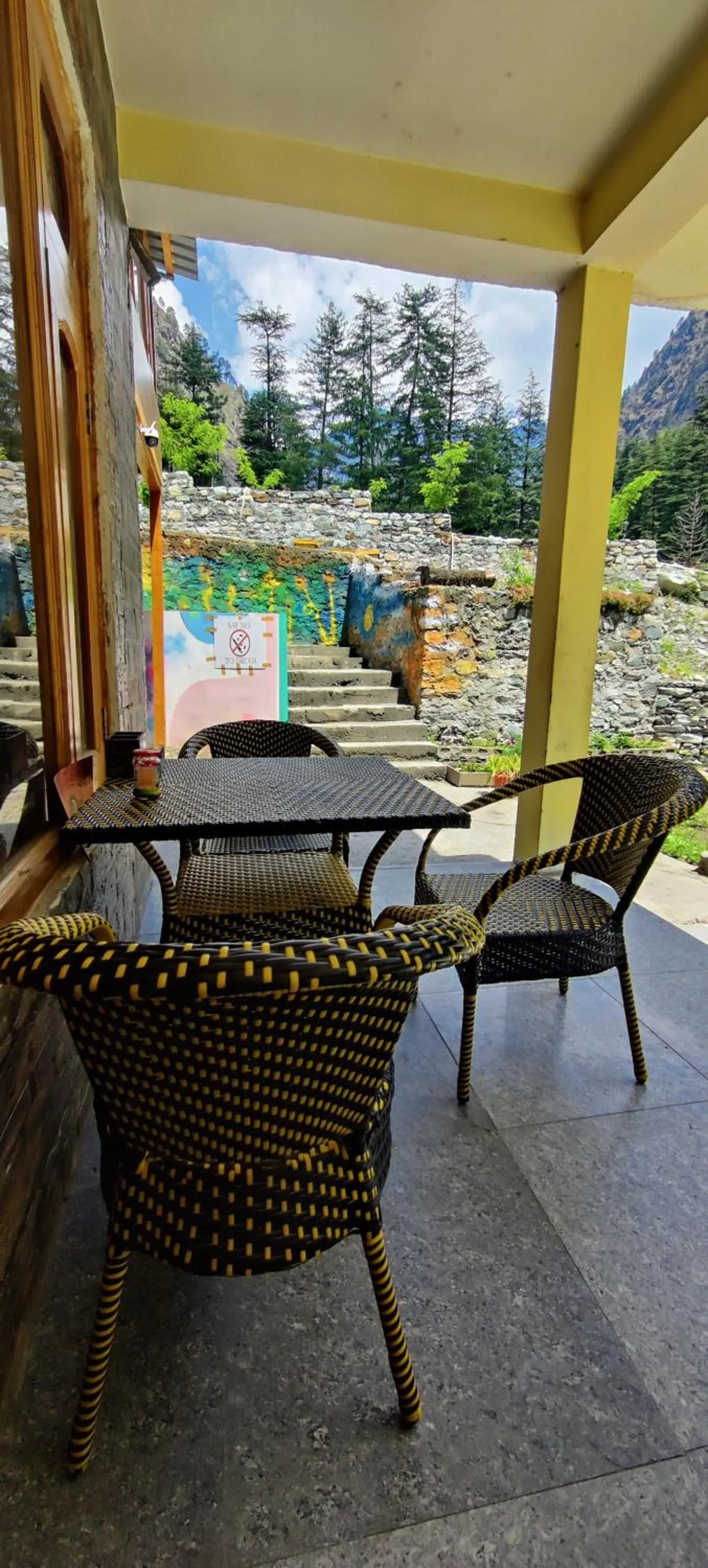 sunbed in Flipsyde Retreat