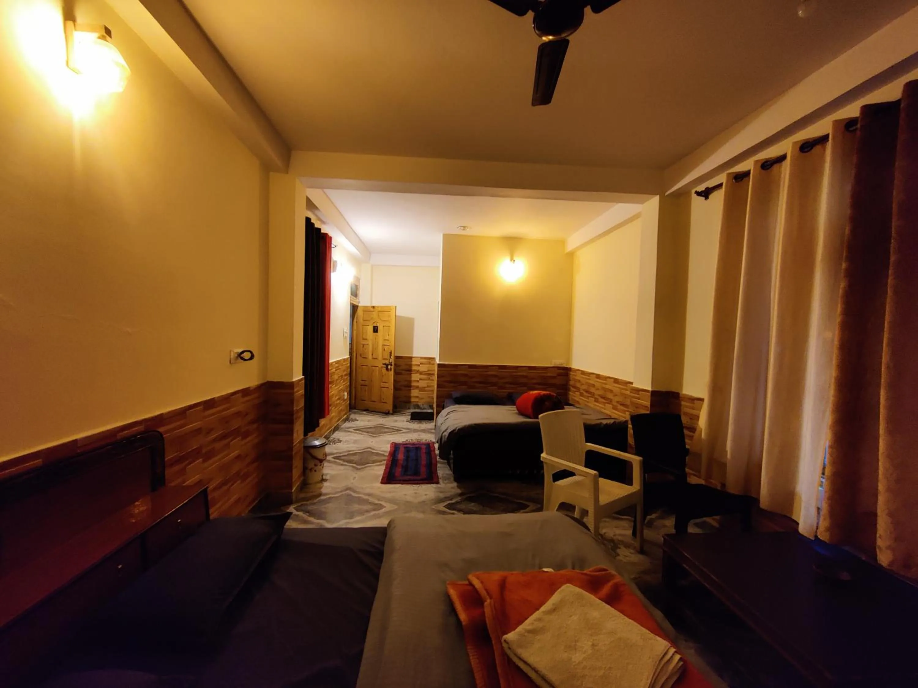Bed in Flipsyde Retreat