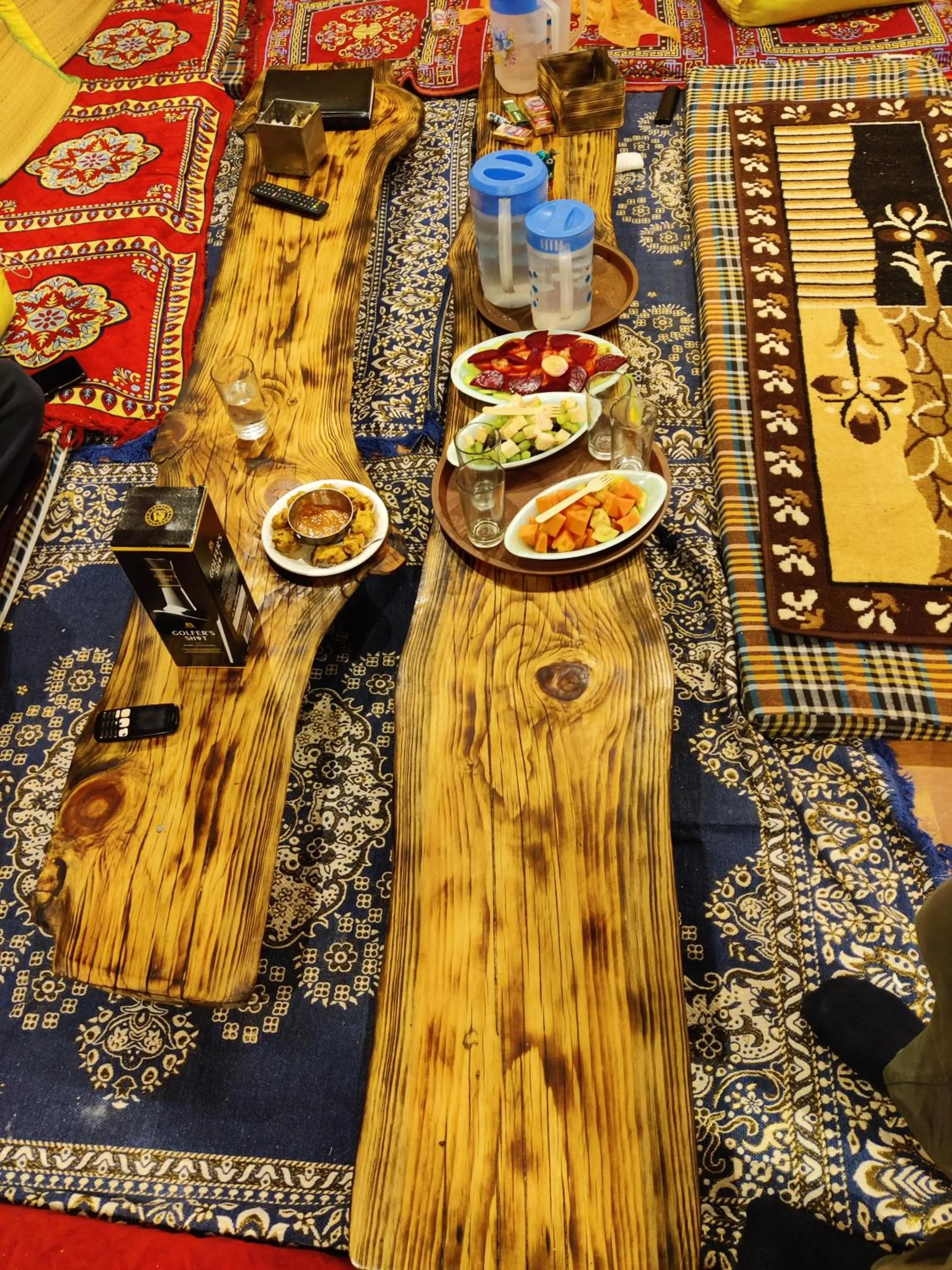 Food and drinks in Flipsyde Retreat
