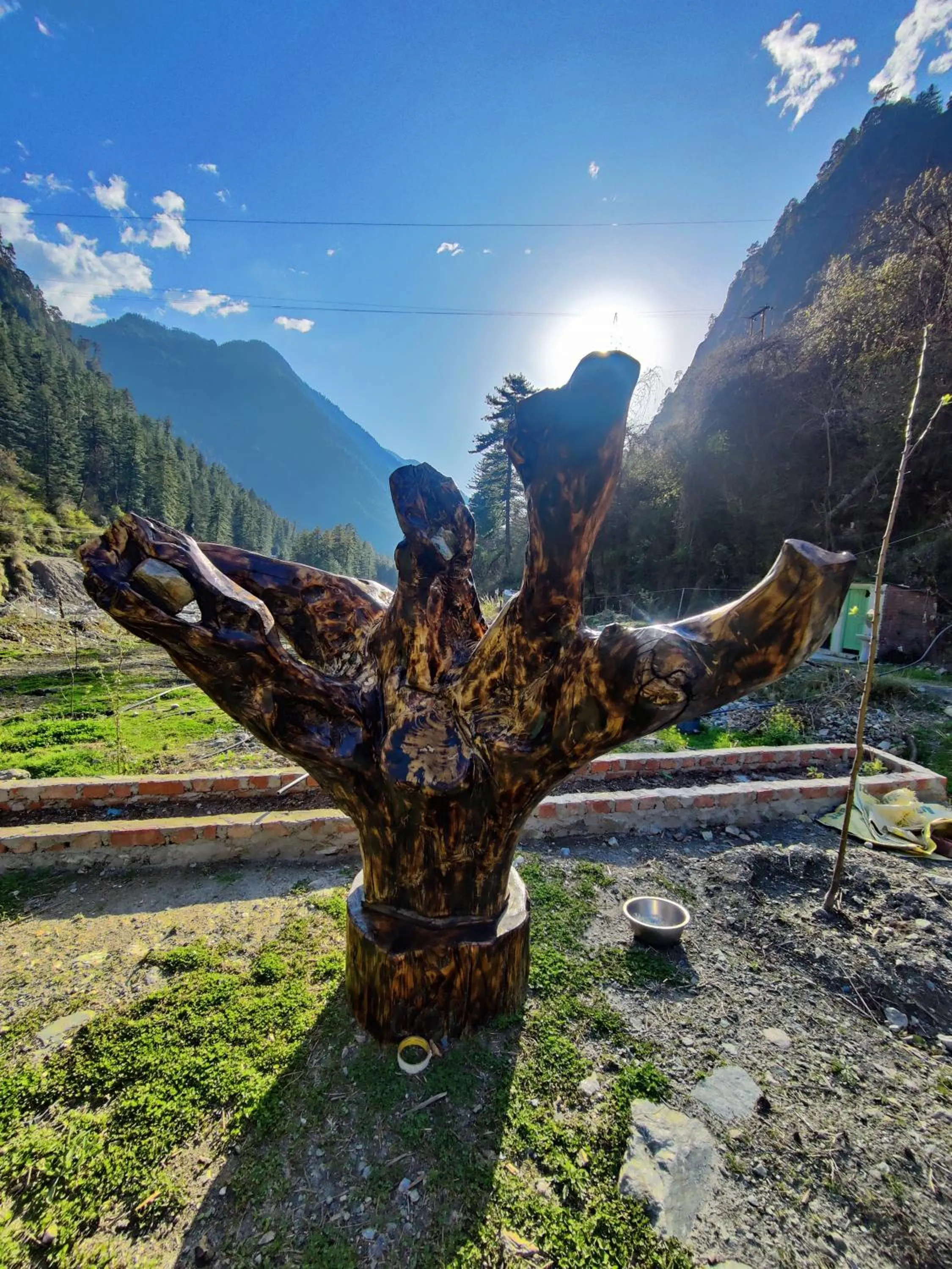 Natural landscape in Flipsyde Retreat