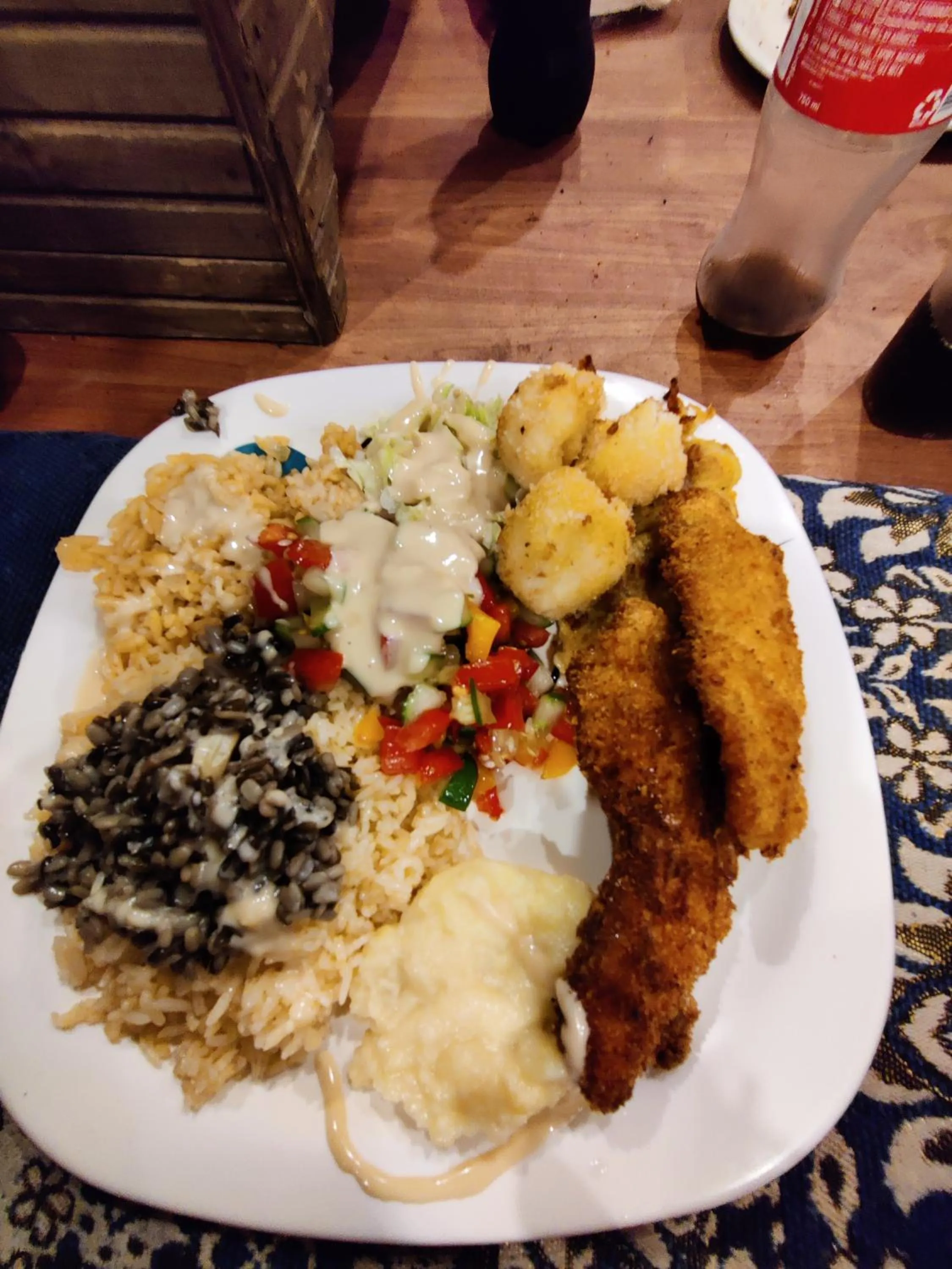Food in Flipsyde Retreat