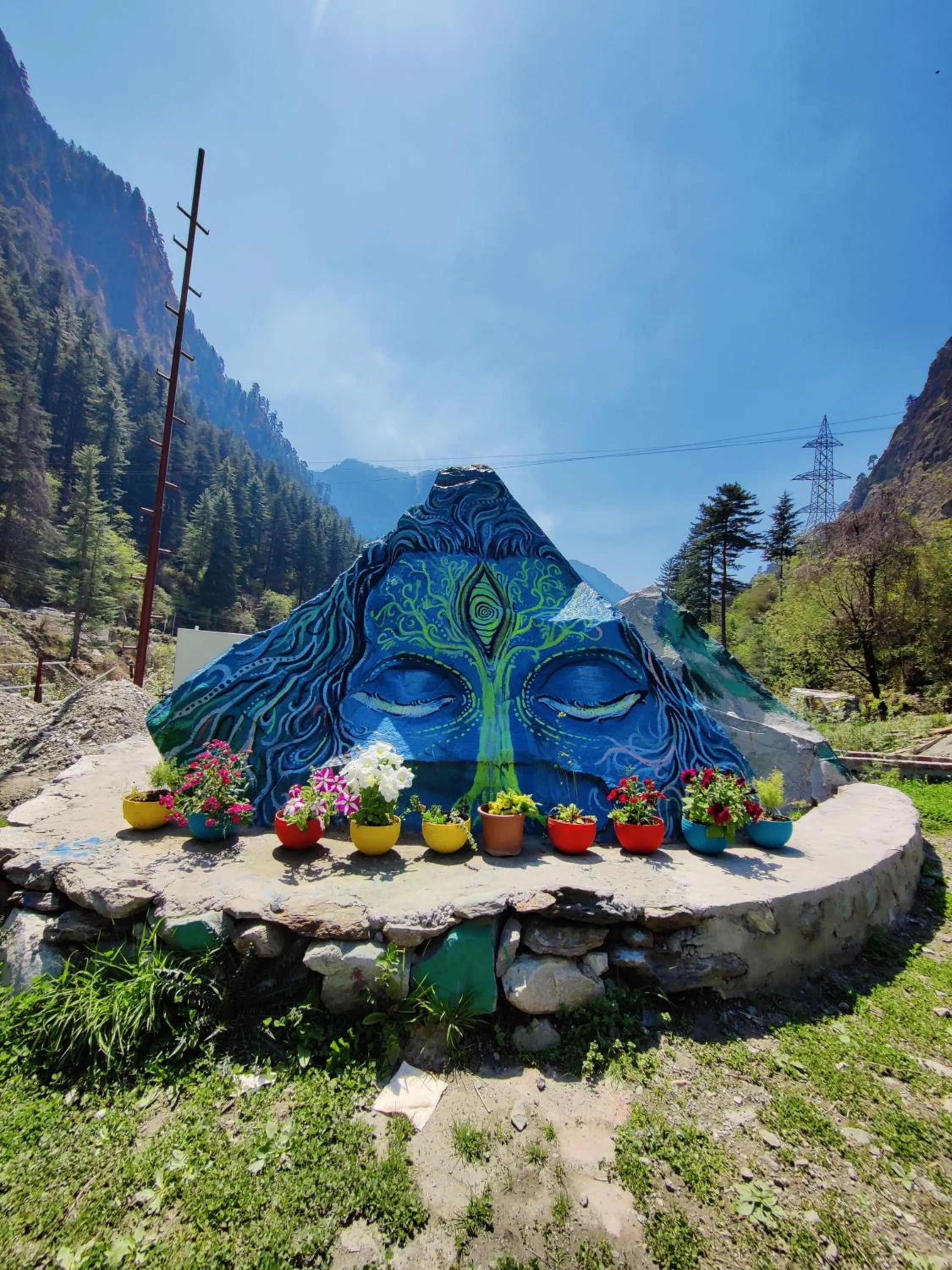 Natural landscape in Flipsyde Retreat