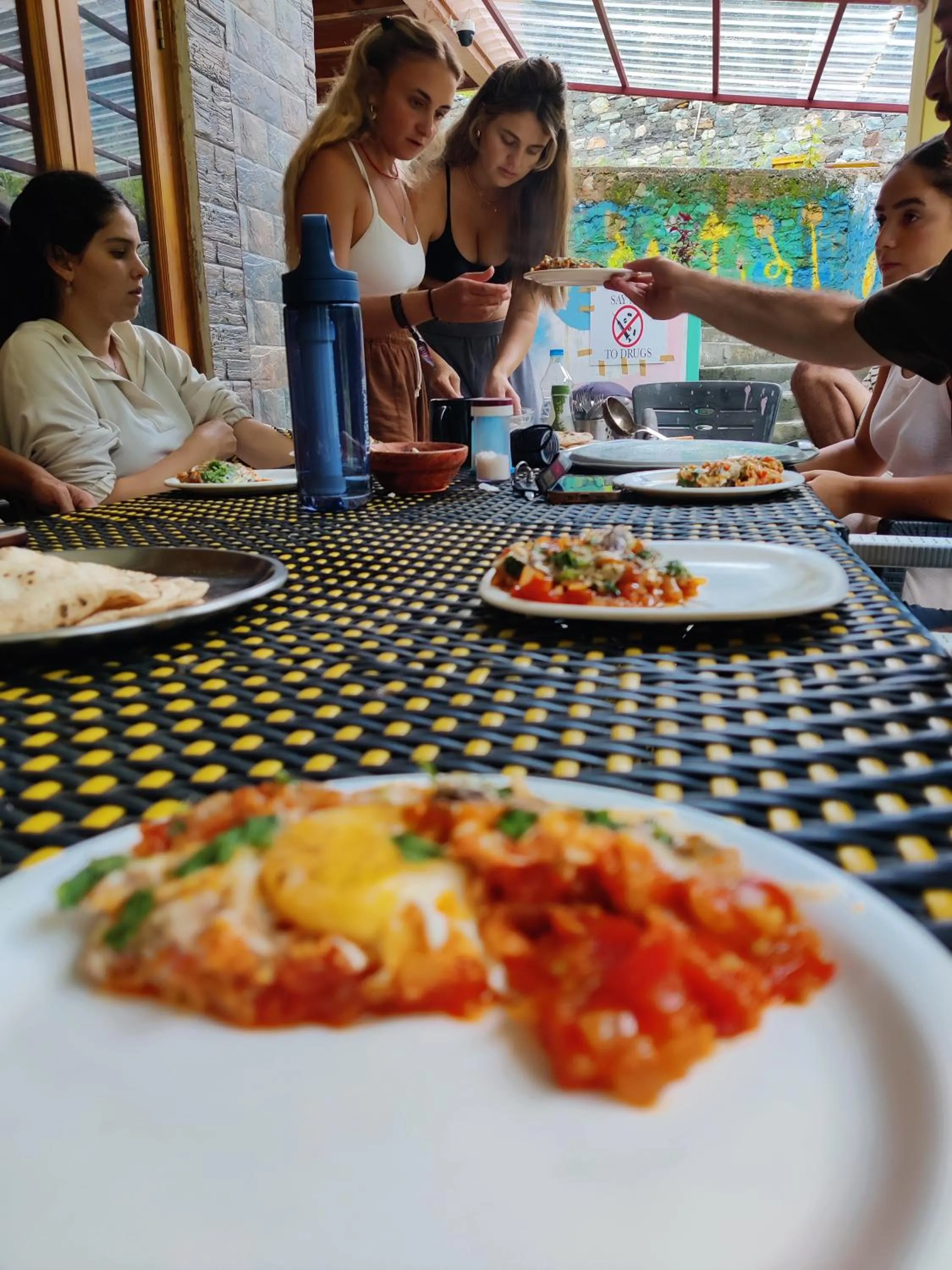Food and drinks in Flipsyde Retreat