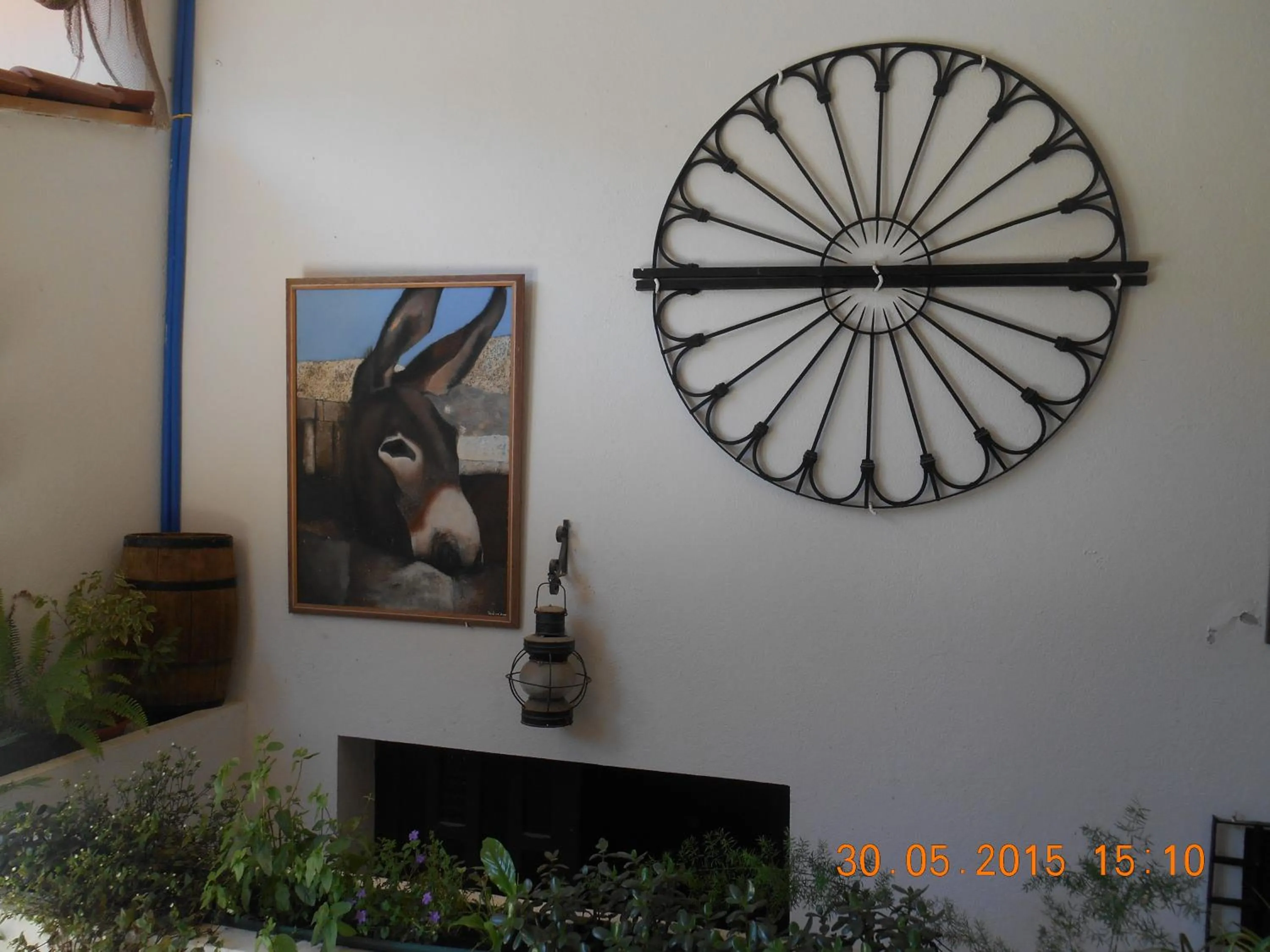 Decorative detail in Pension Oaza