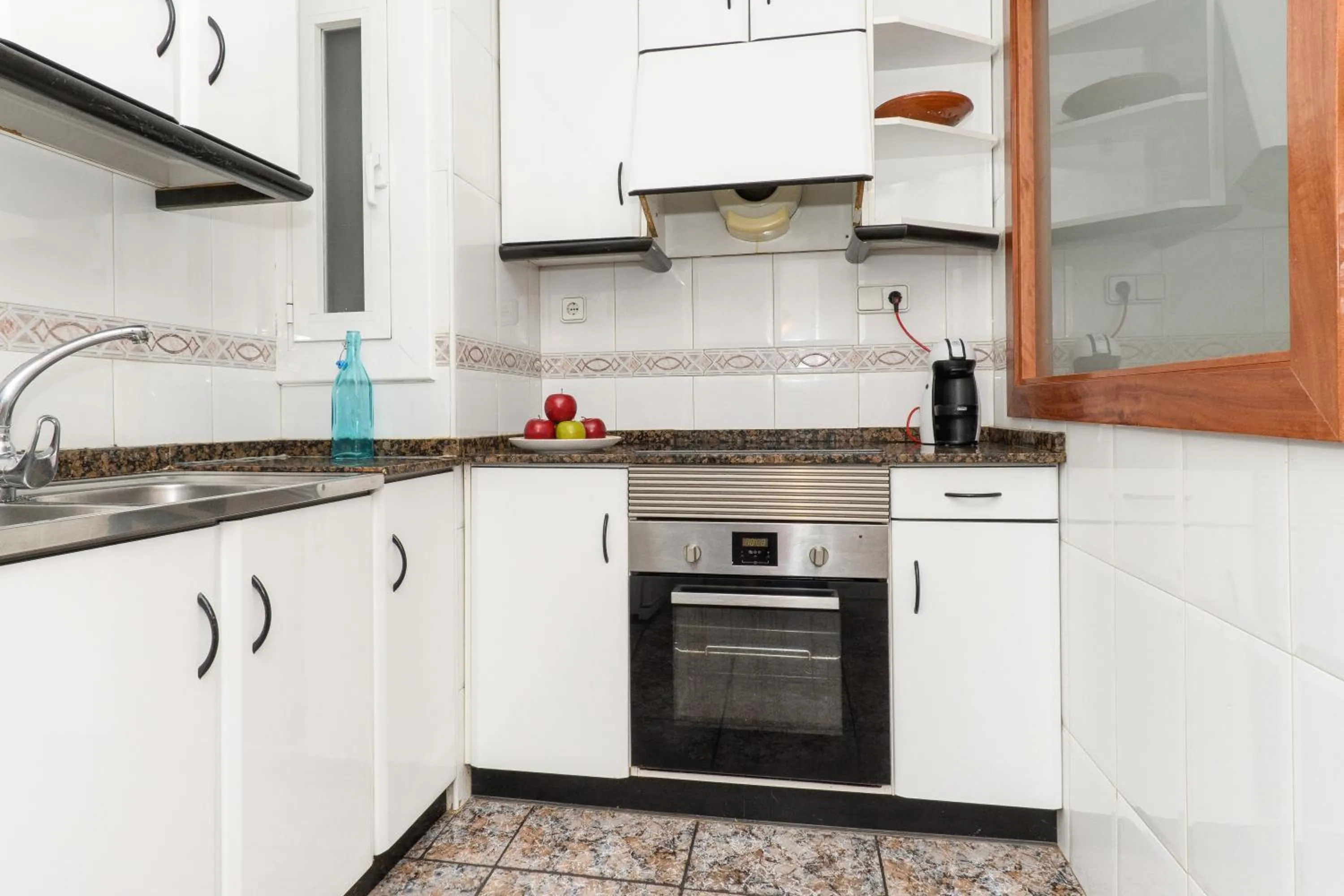 Kitchen or kitchenette in Rentalmar Family Felix con parking incluido