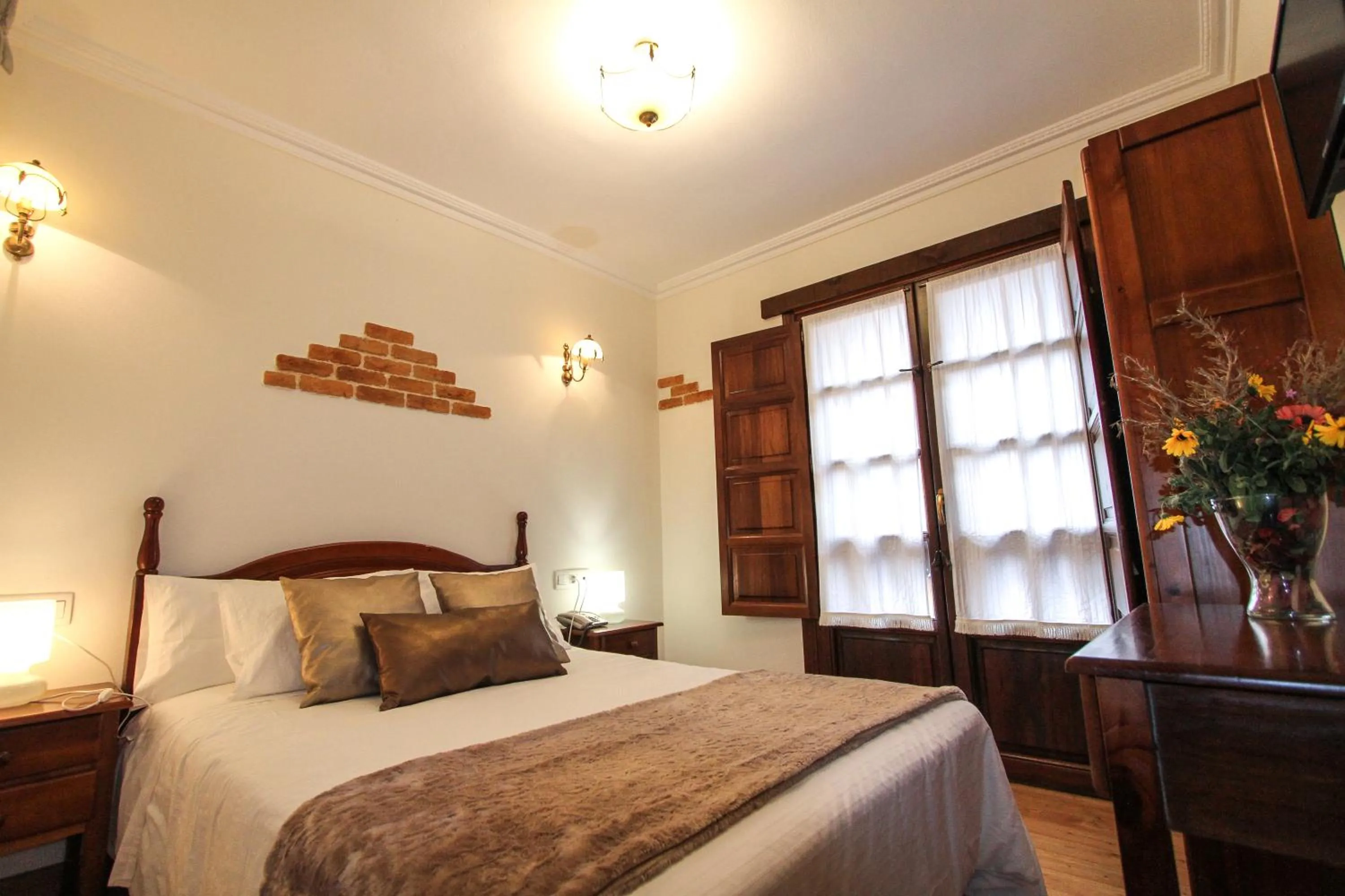 Bed in Hotel Rural El Espino