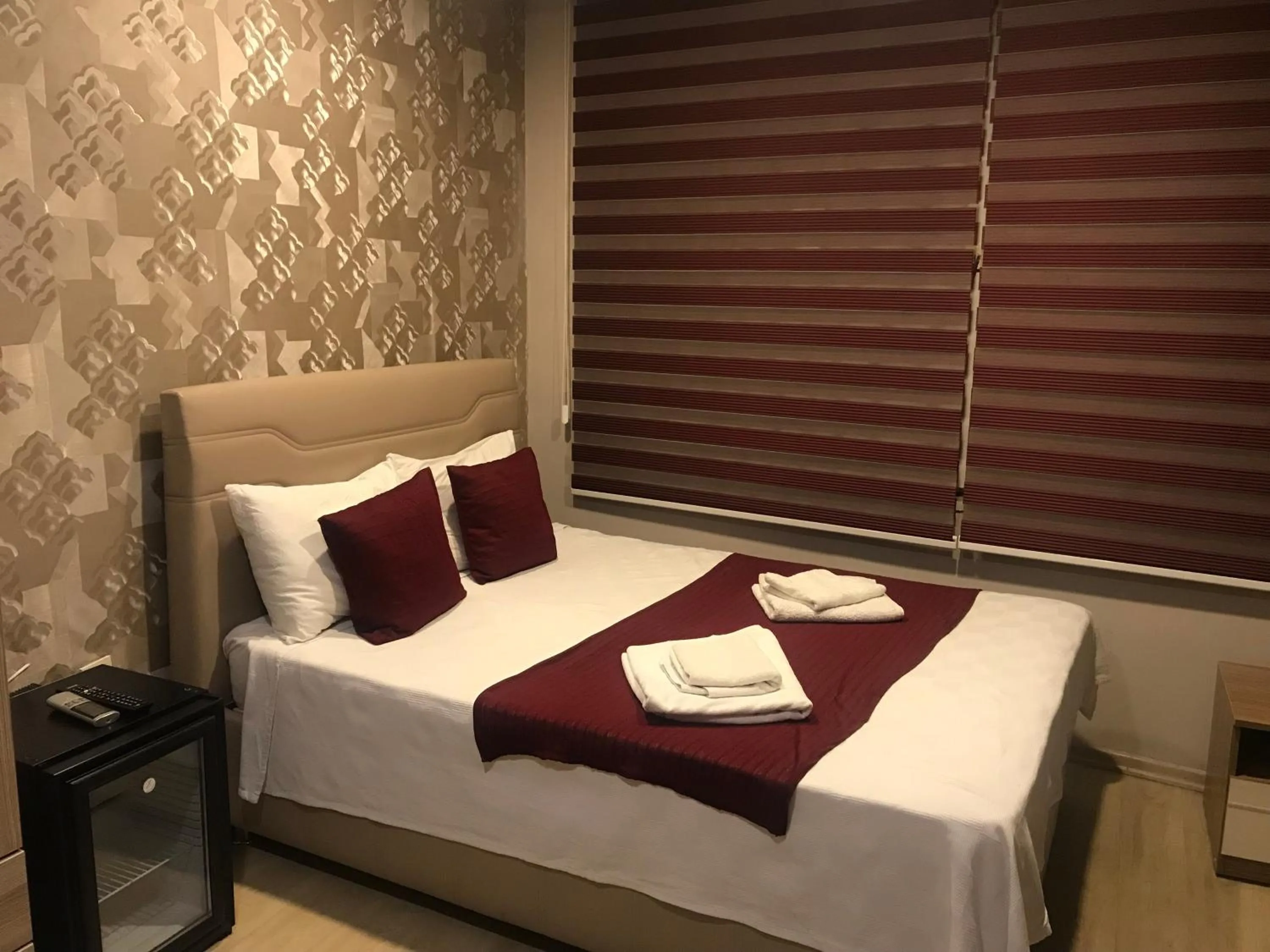 Bed in Altınboynuz Family Hotel