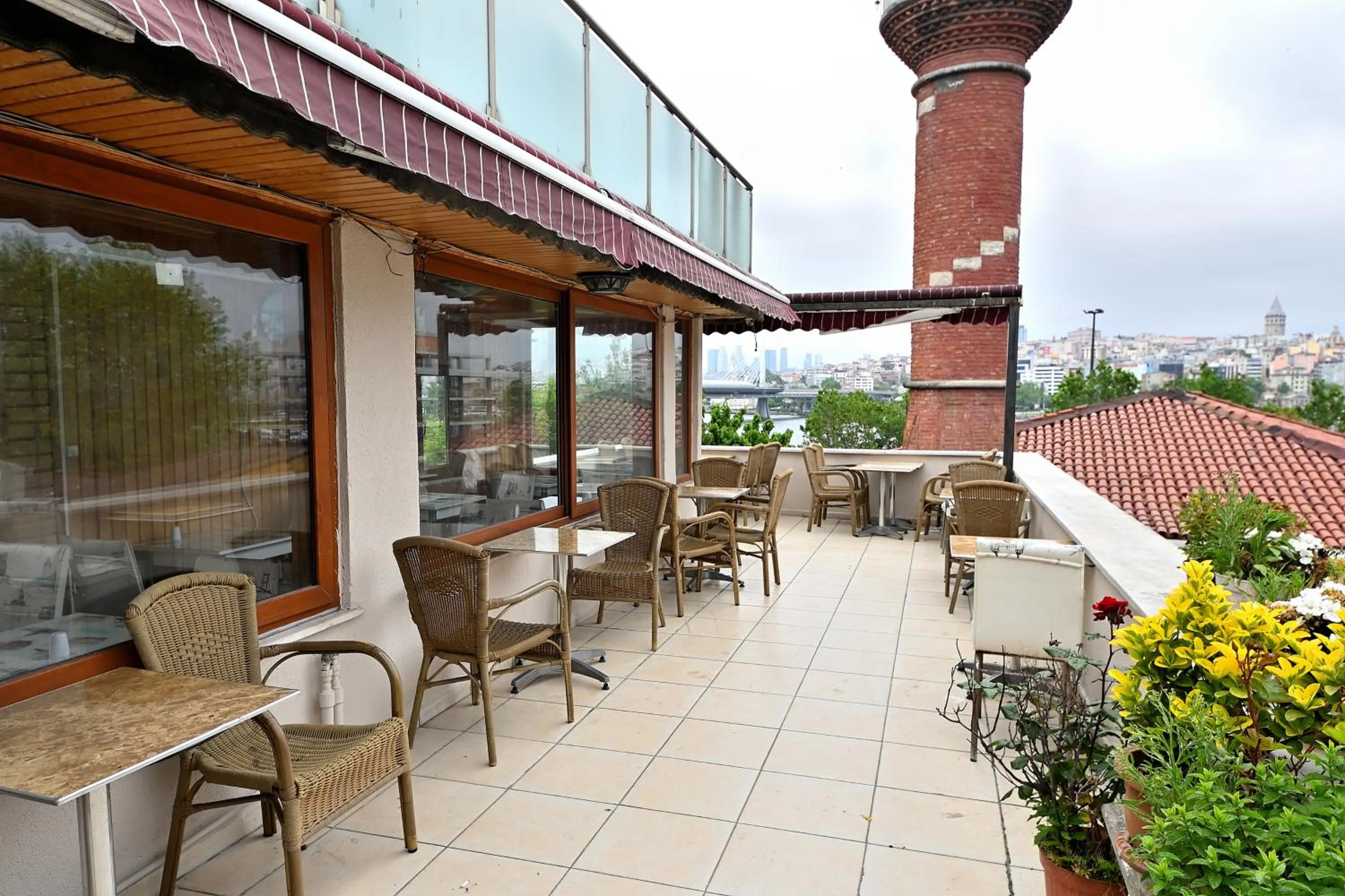Balcony/Terrace in Altınboynuz Family Hotel