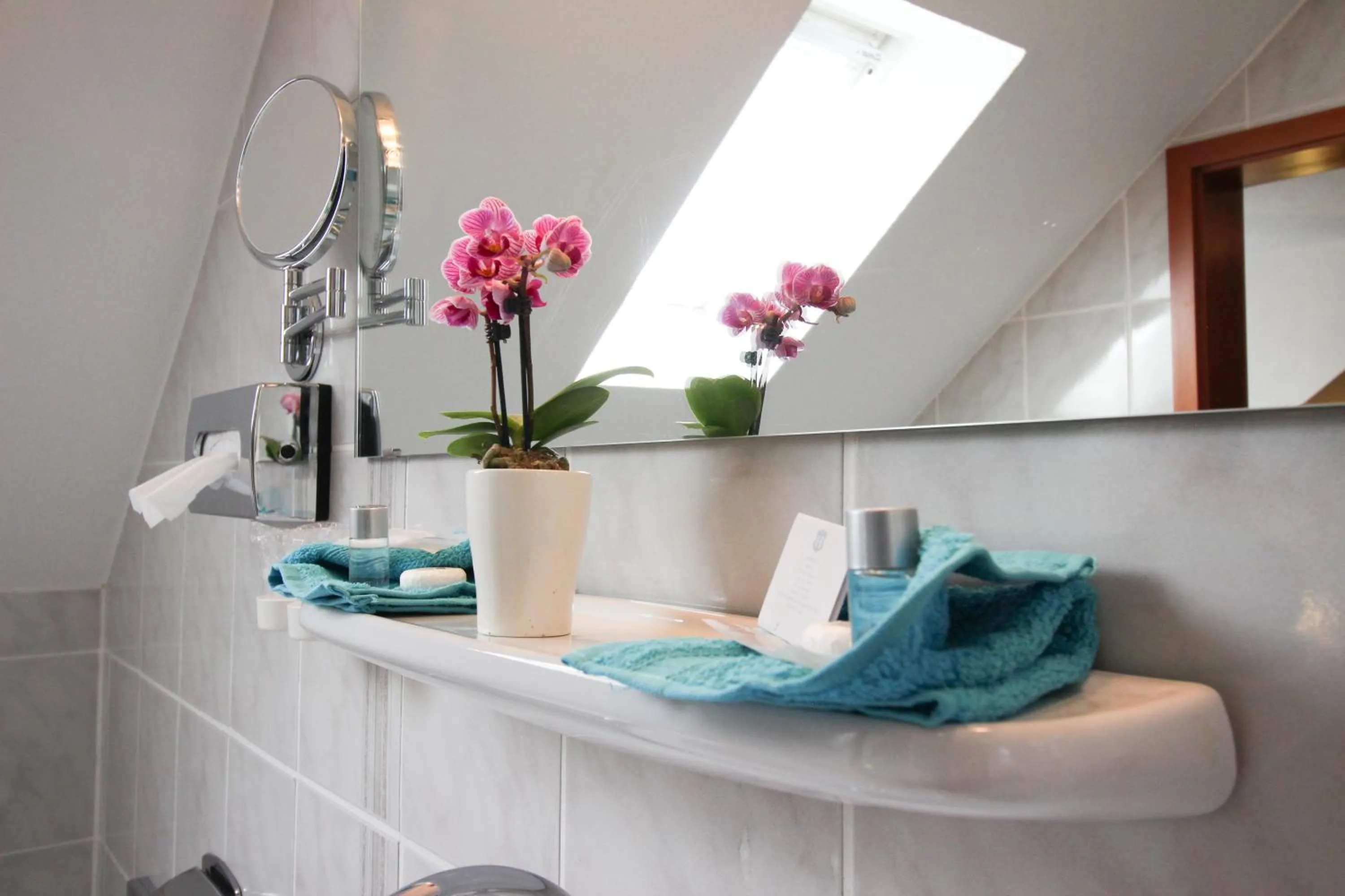 Decorative detail in Hotel Burg-Mühle