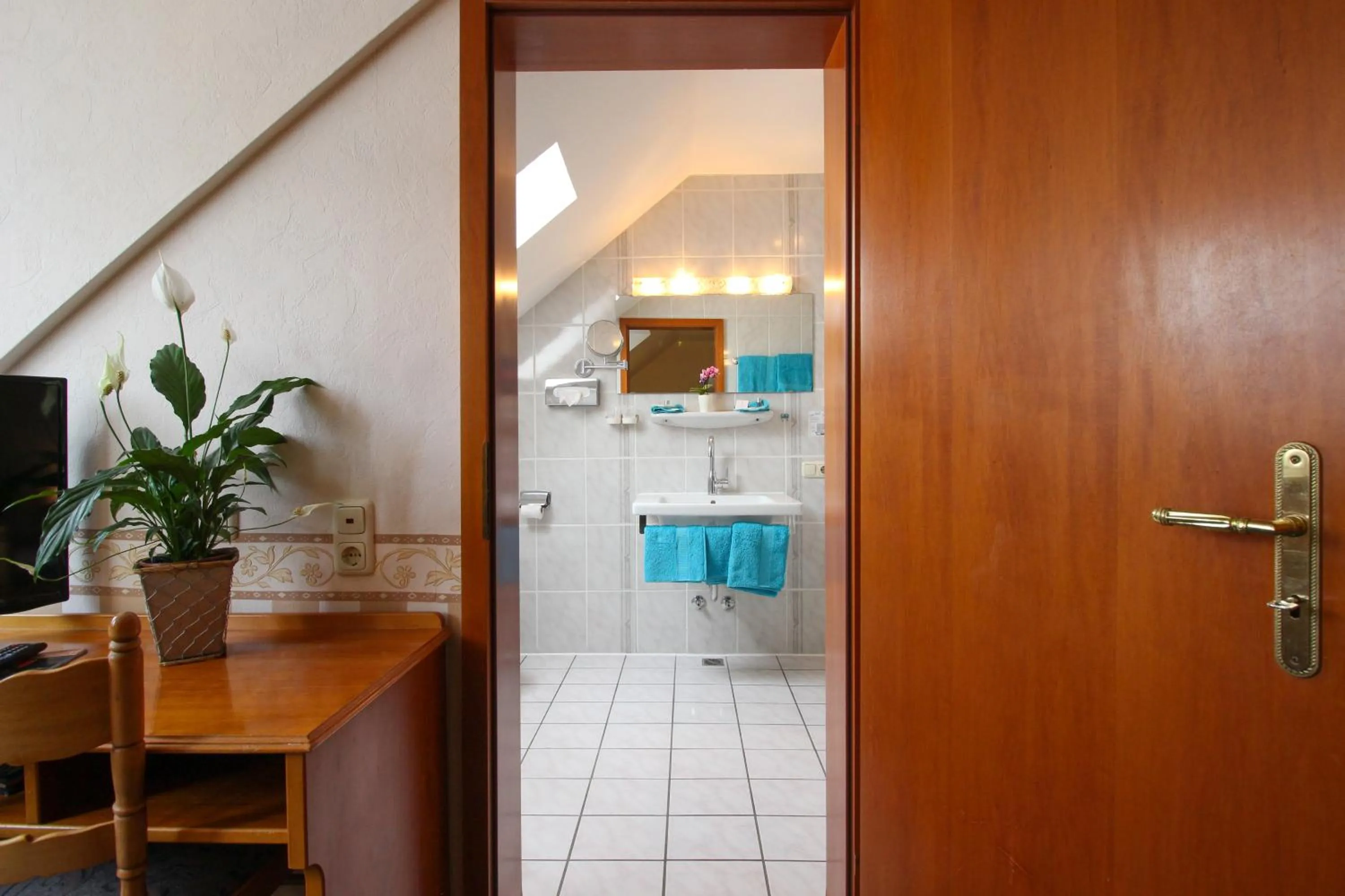 Decorative detail in Hotel Burg-Mühle