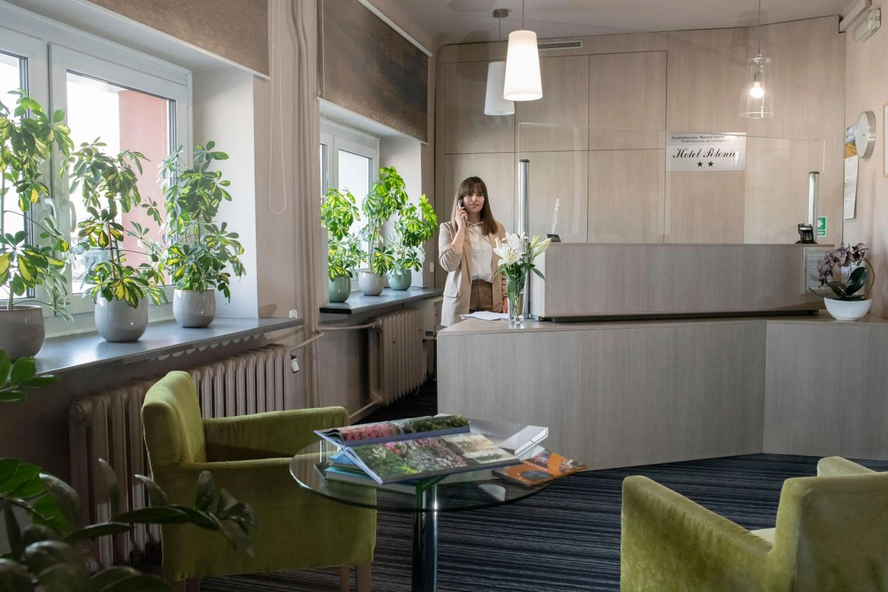 People in Hotel Polonia