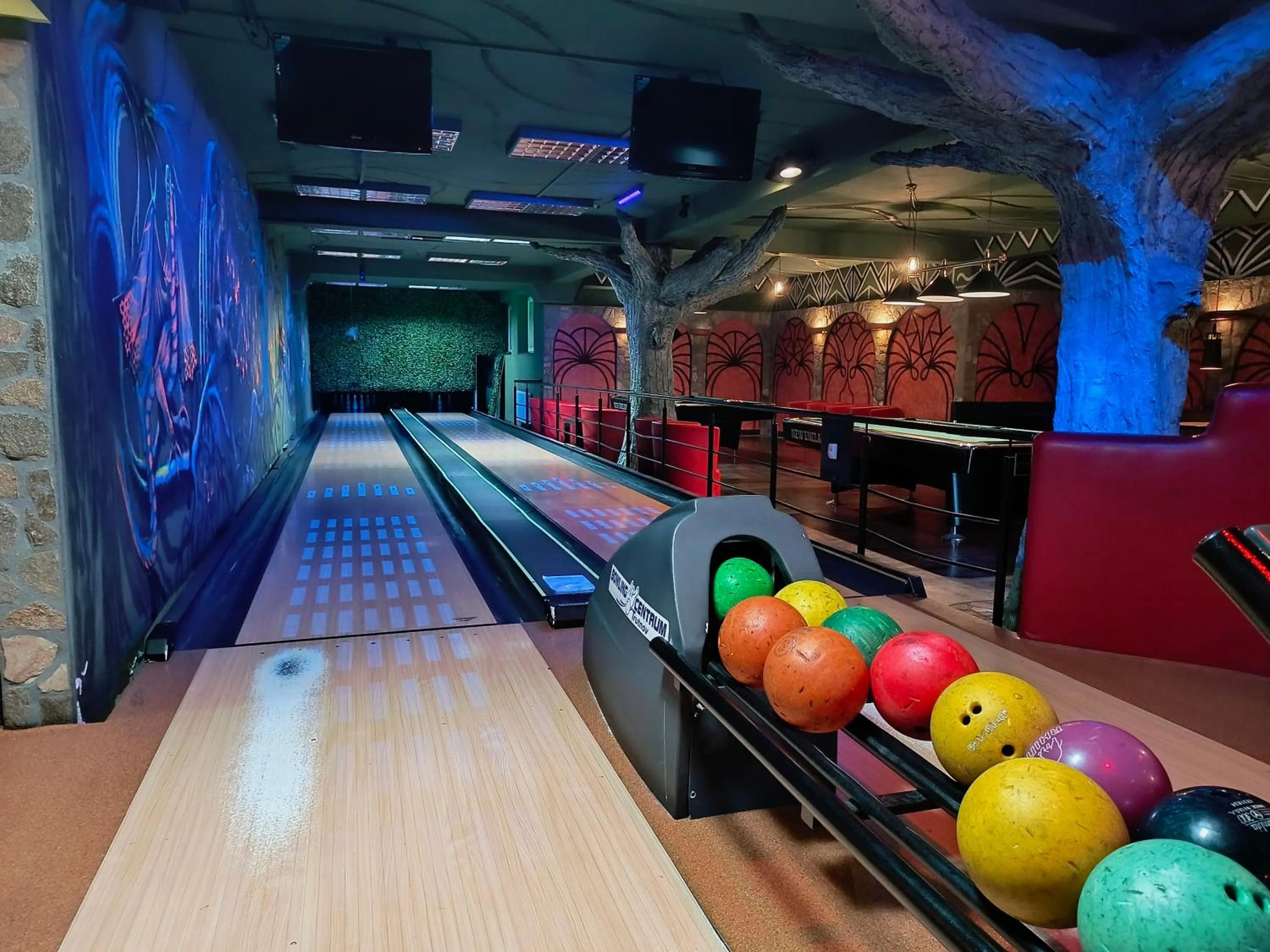 Billiard in Hotel Kasztel