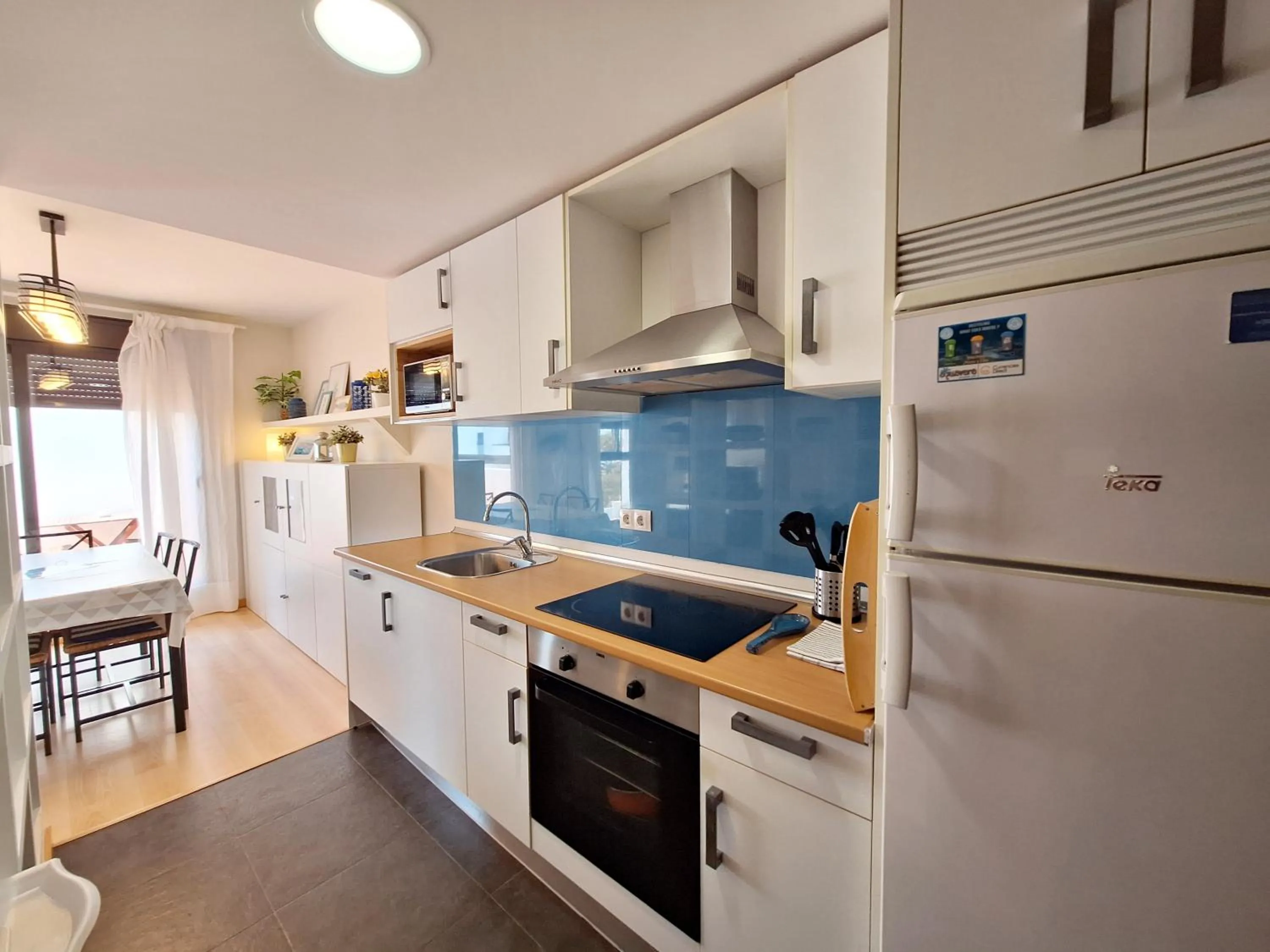 kitchen in Apartamentos Alborada III