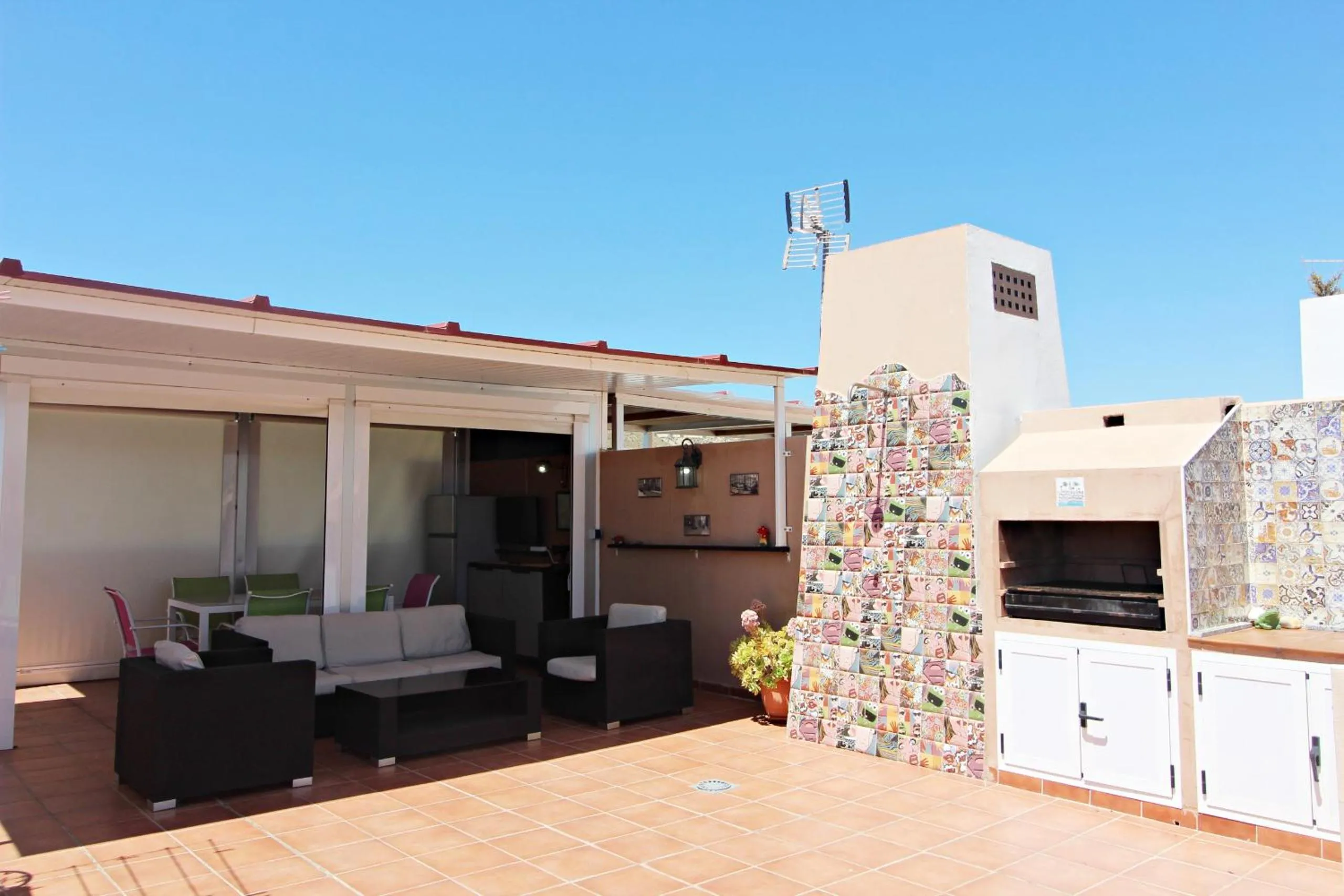 Balcony/Terrace in Apartamentos Alborada III