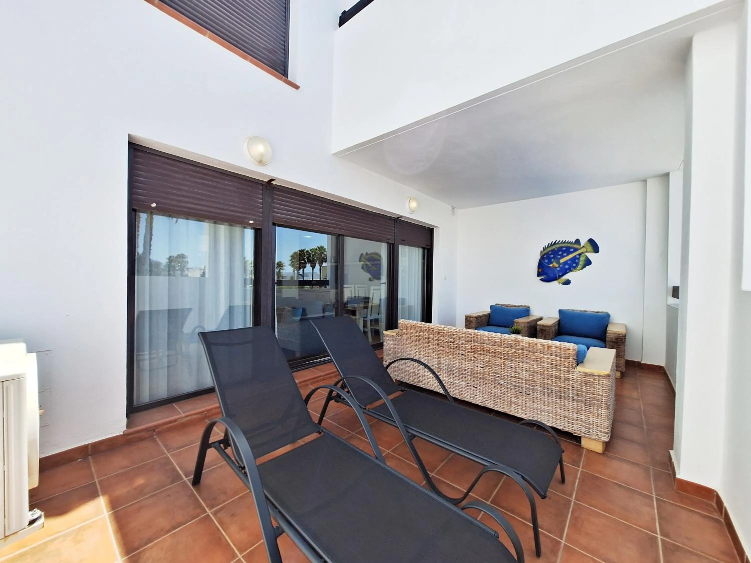 Balcony/Terrace in Apartamentos Alborada III