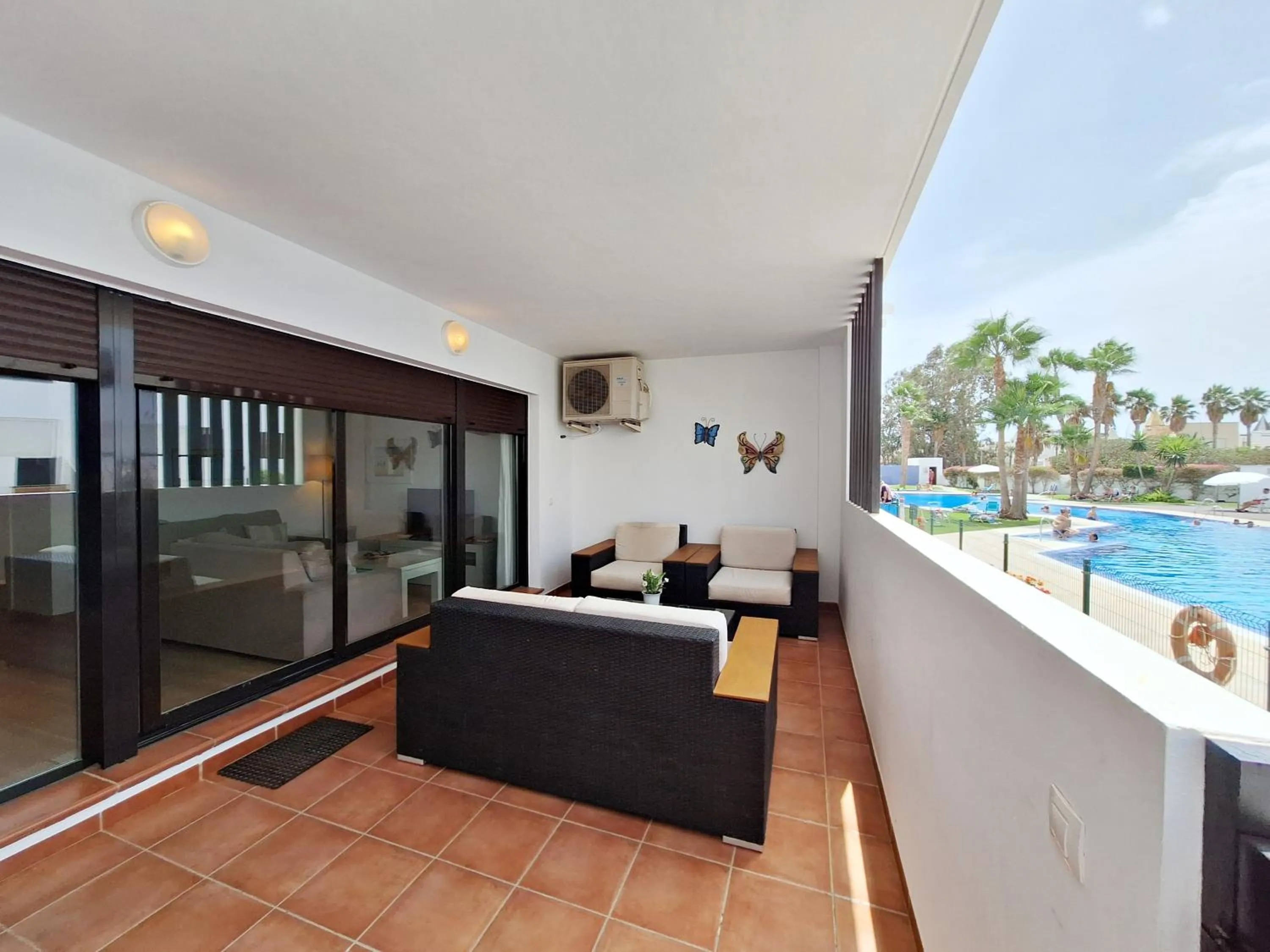 Balcony/Terrace in Apartamentos Alborada III